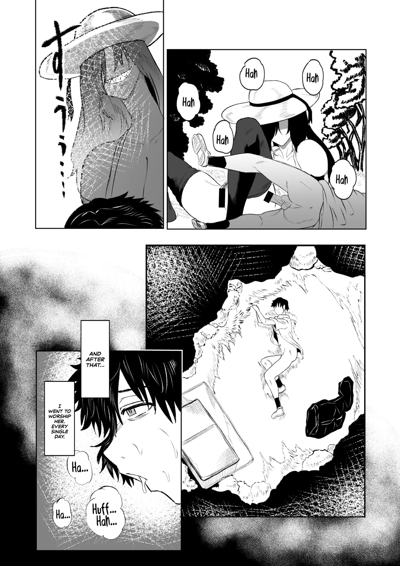[HIDARIkiki (Kizuki Rei)] Hasshaku-sama - Deai to Sakushu | Hachishaku-Sama - The Encounter and the Drain [English] [Sonarin迫] - Page 23