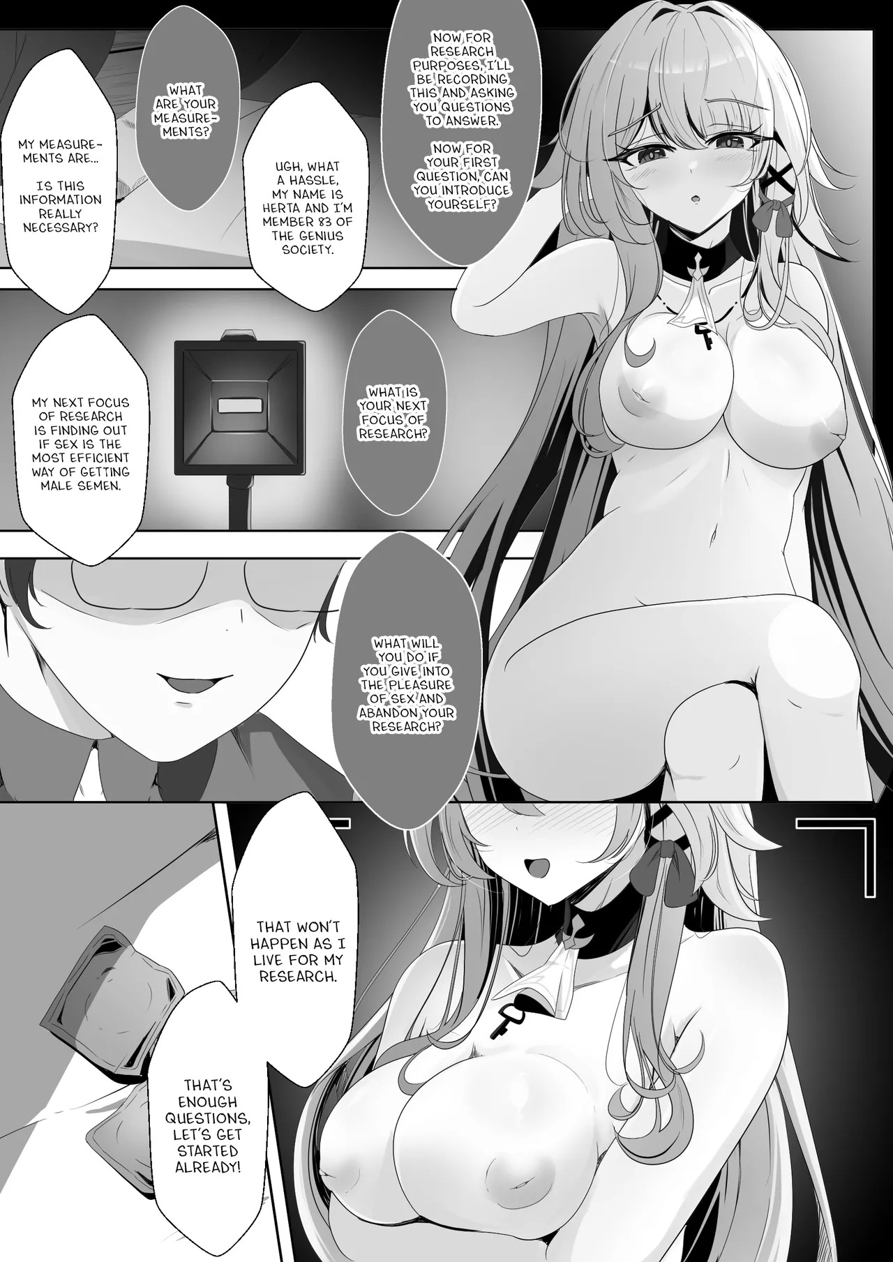 [Nishitsukasa Hajime] Watashi (Miss Herta) ga Saimin Nanka ni Makeru Wakenai Desho! (Honkai: Star Rail) [English] - Page 18