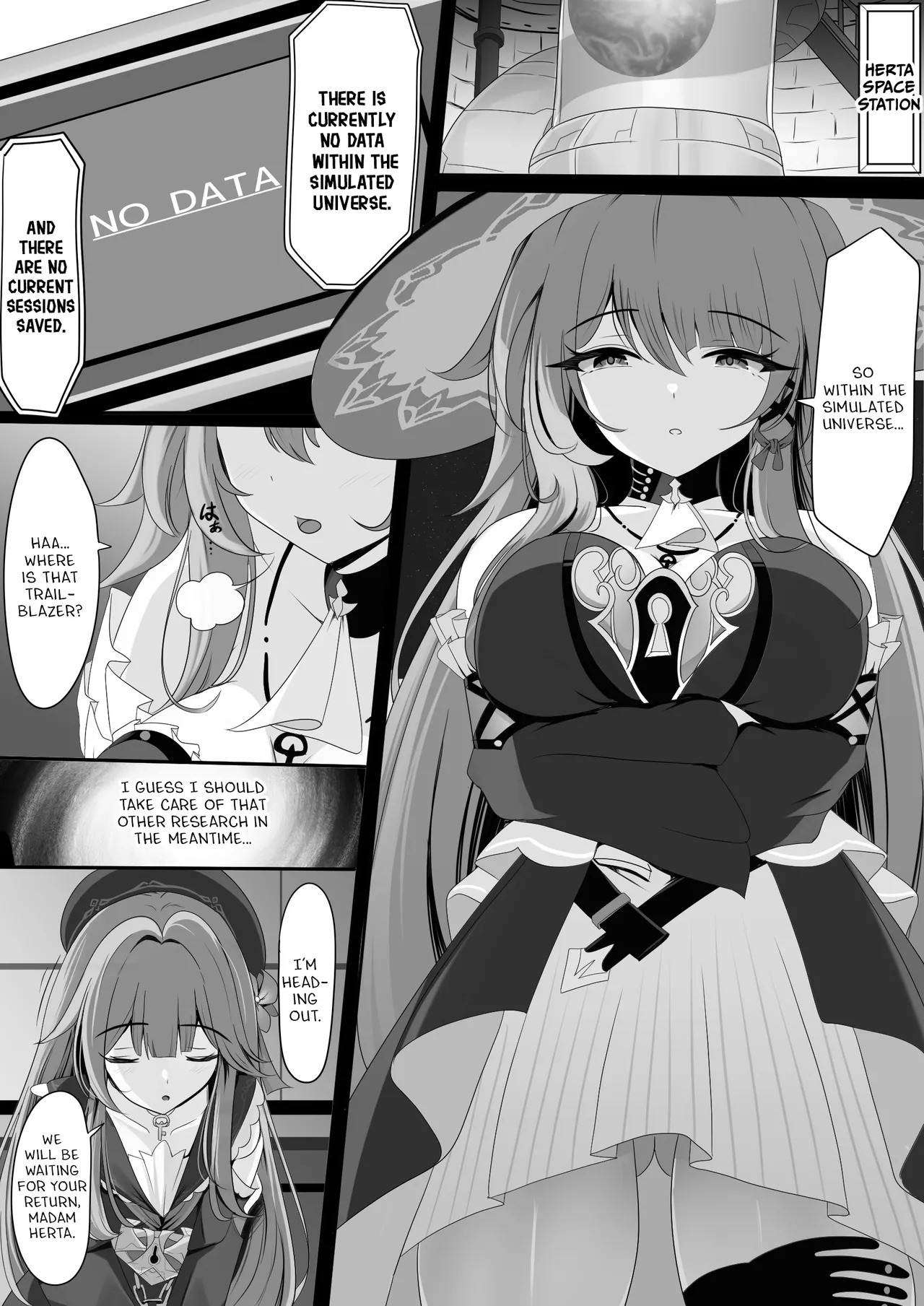 [Nishitsukasa Hajime] Watashi (Miss Herta) ga Saimin Nanka ni Makeru Wakenai Desho! (Honkai: Star Rail) [English] - Page 3