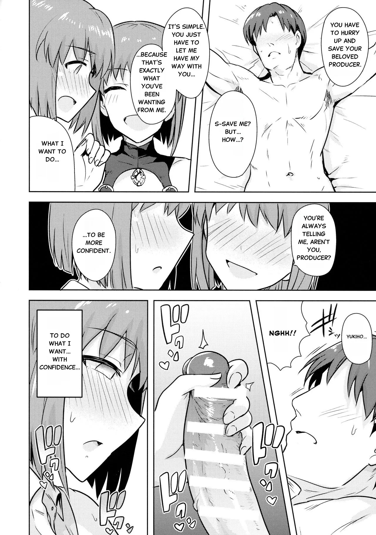 (C90) [PLANT (Tsurui)] Hagiwara Yukiho no Nijuu Seiai (THE IDOLM@STER) [English] - Page 11