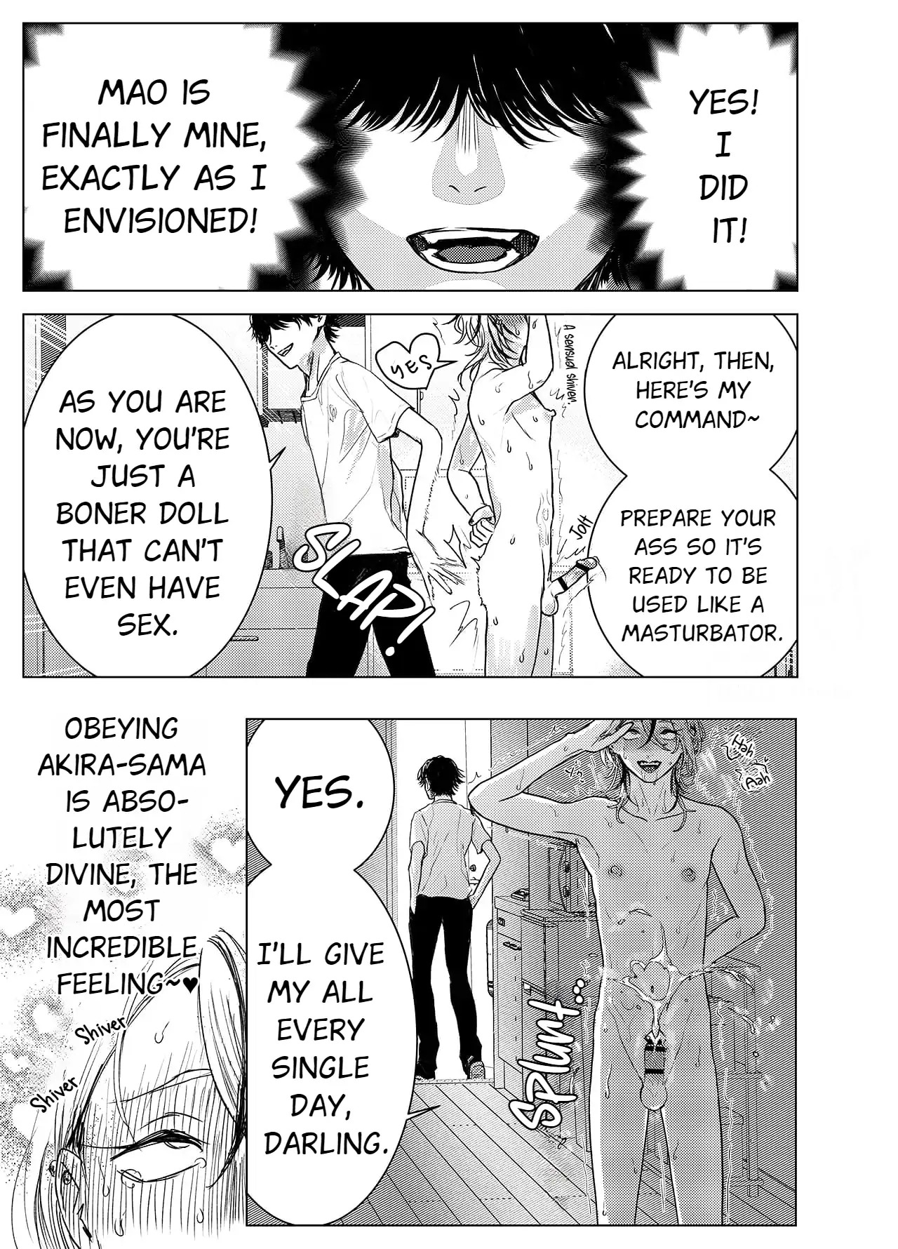 [M Ochi Expansion (Shingetsu Annmu, Higashino Gojuri)] Otoko wa Minna Boku no Shoyuubutsu - All Men Are My Possessions - Page 22