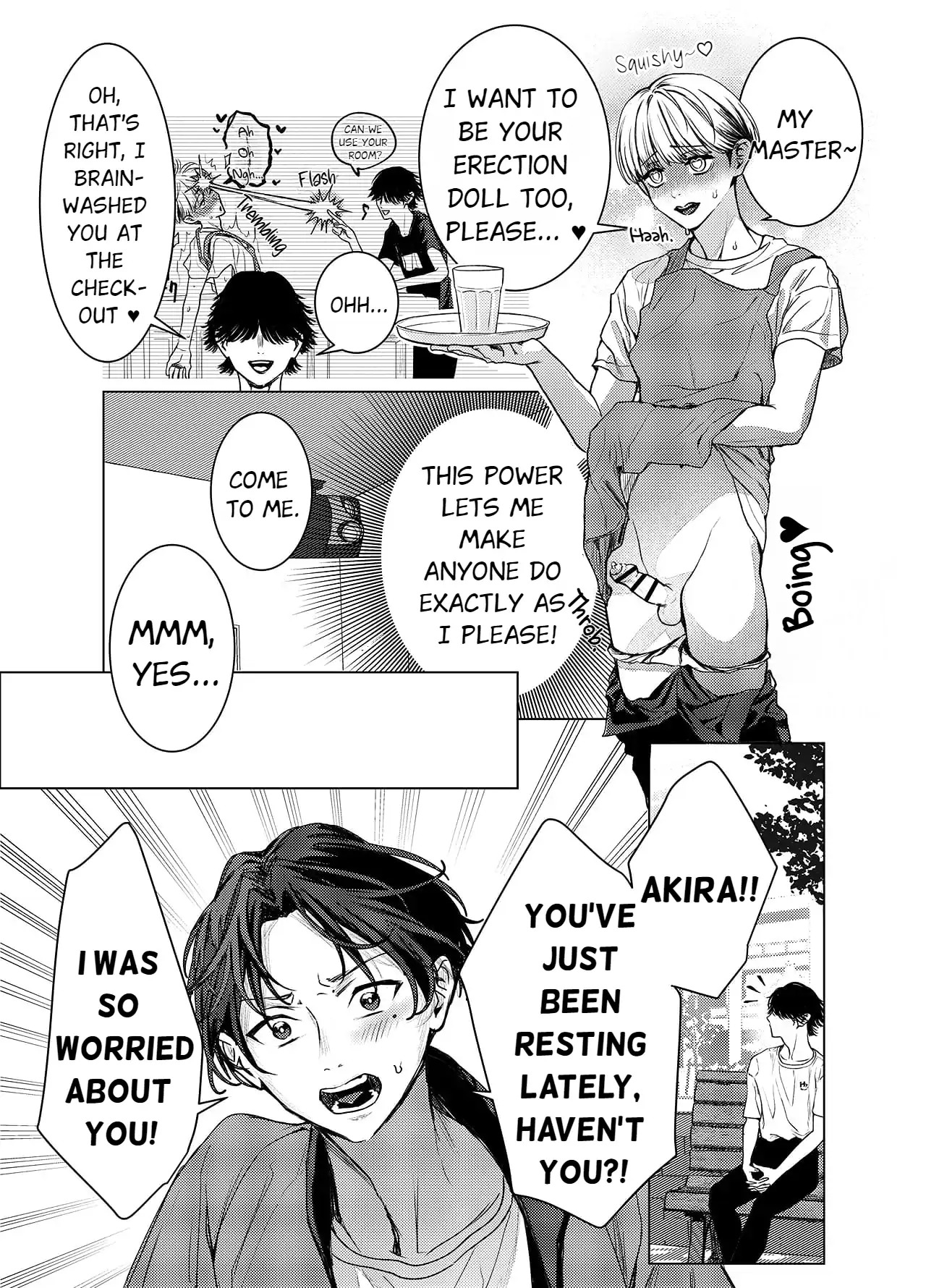[M Ochi Expansion (Shingetsu Annmu, Higashino Gojuri)] Otoko wa Minna Boku no Shoyuubutsu - All Men Are My Possessions - Page 34