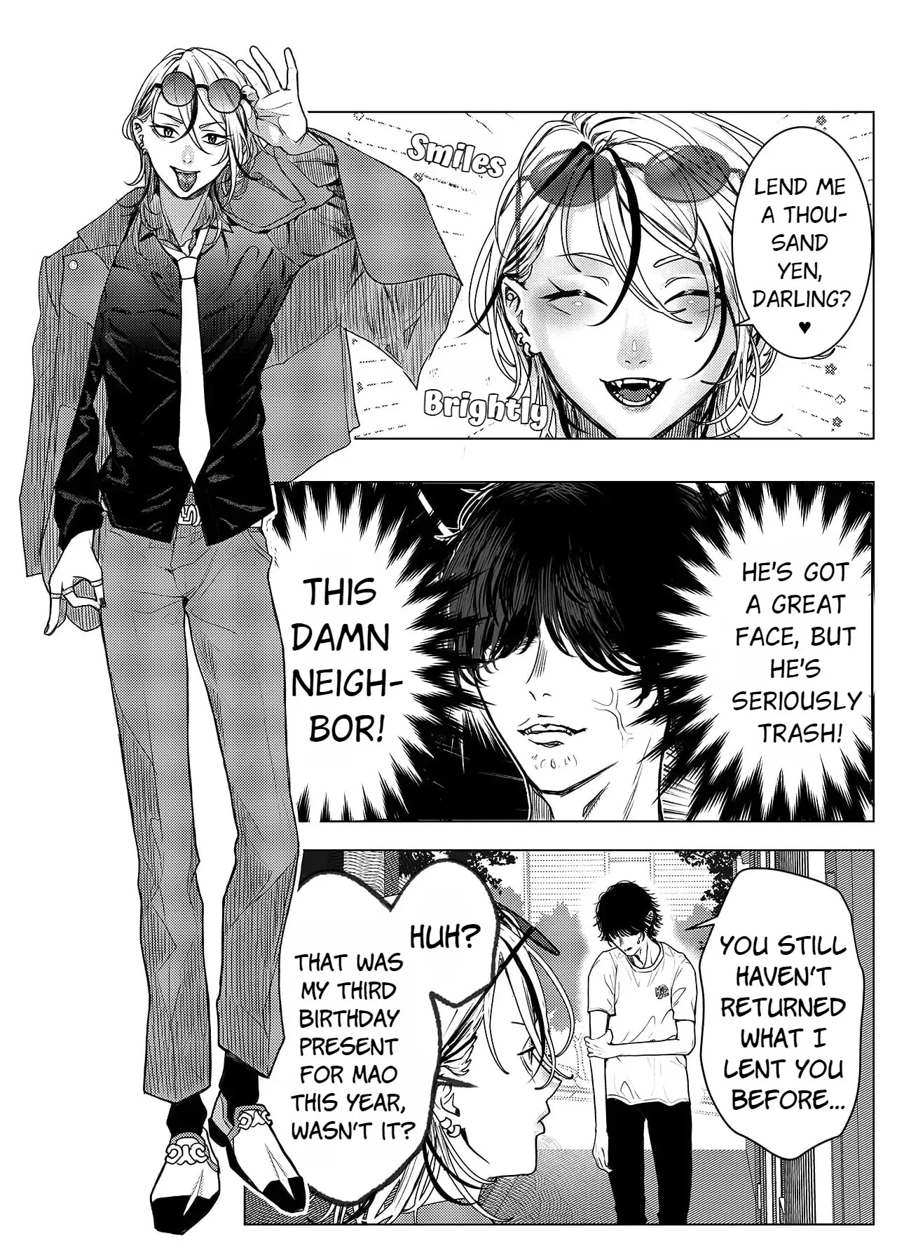 [M Ochi Expansion (Shingetsu Annmu, Higashino Gojuri)] Otoko wa Minna Boku no Shoyuubutsu - All Men Are My Possessions - Page 7