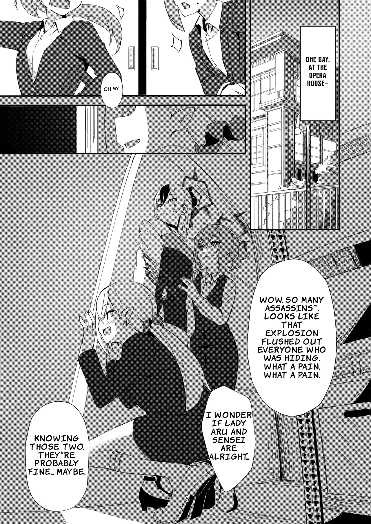 (C106) [Umidori (Raimugi)] dangerous escape (Blue Archive) [English] [LKK•Scans] - Page 2