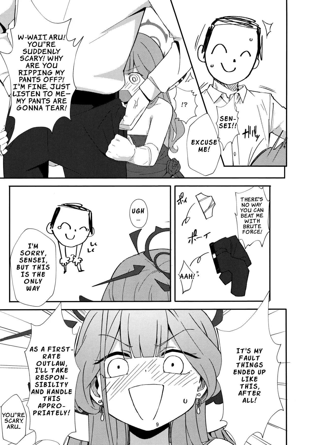 (C106) [Umidori (Raimugi)] dangerous escape (Blue Archive) [English] [LKK•Scans] - Page 6