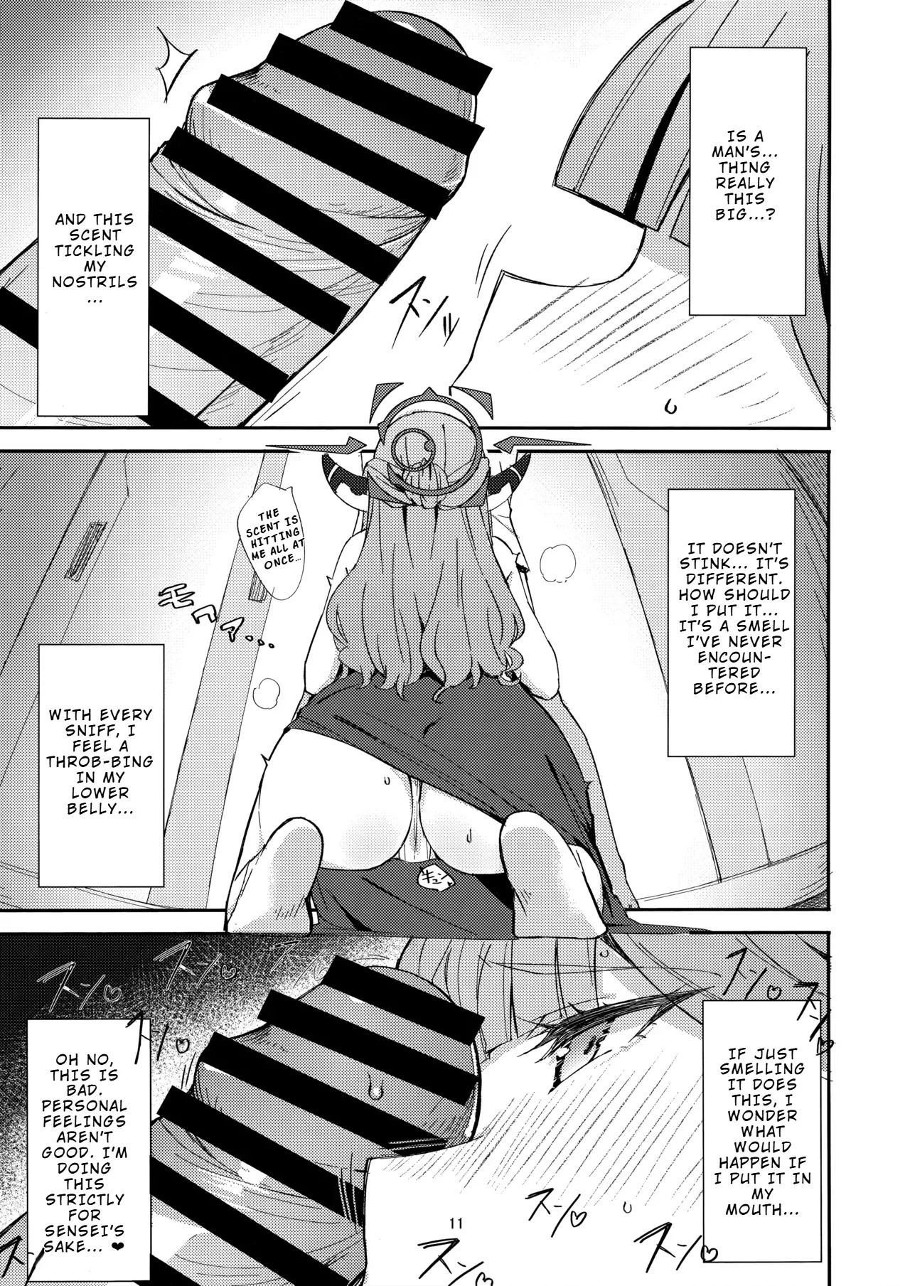 (C106) [Umidori (Raimugi)] dangerous escape (Blue Archive) [English] [LKK•Scans] - Page 8