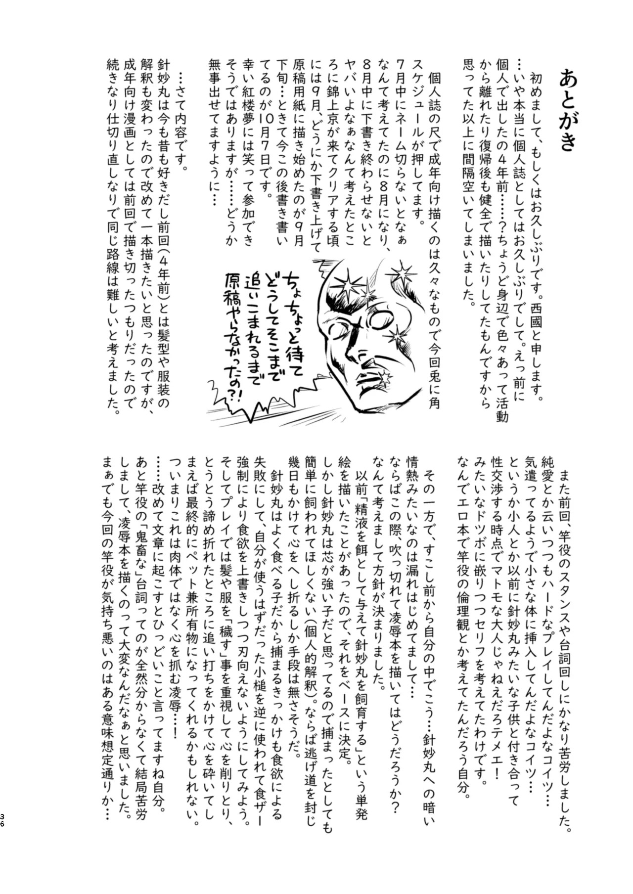 [Saigoku] Kobito no "Shiiku" Kiroku (Touhou Project) - Page 36