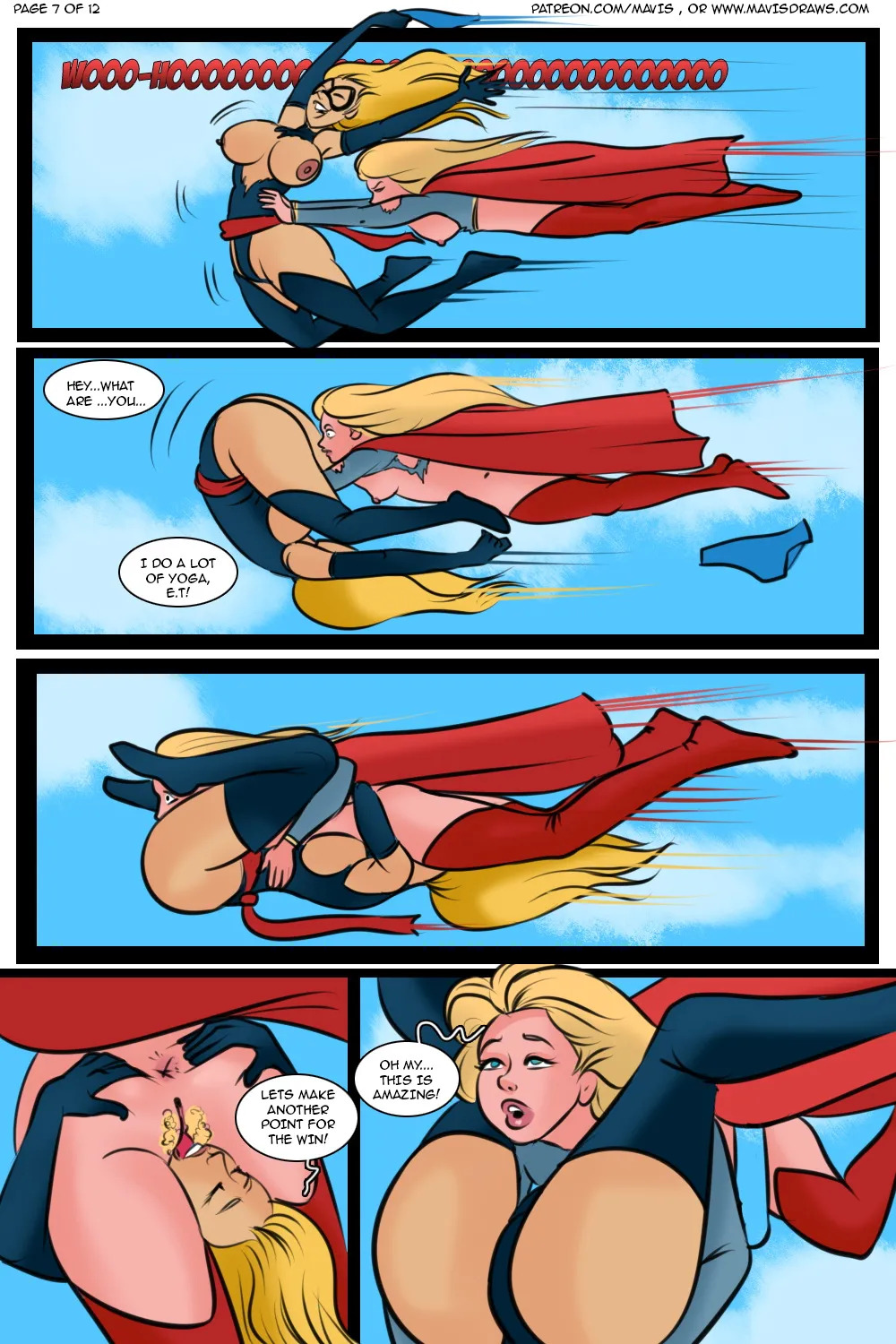 [Dave Rooder] Battle of Supes: Supergirl vs Captain Marvel - Page 9
