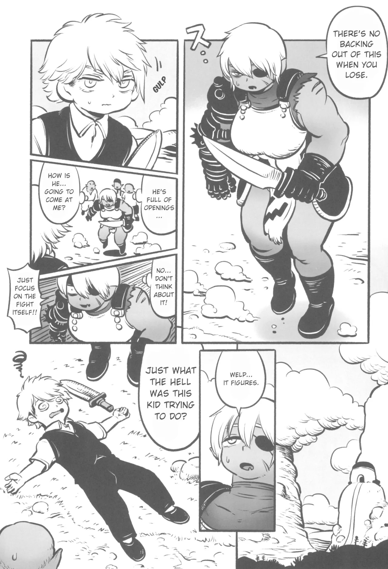 [Hiyori no seiyoku (Kawata Hiyori)] Orc no Senshi to Kizoku no Bocchan - The Orc Warrior and the Noble Boy [English] [Jashinslayer] - Page 13