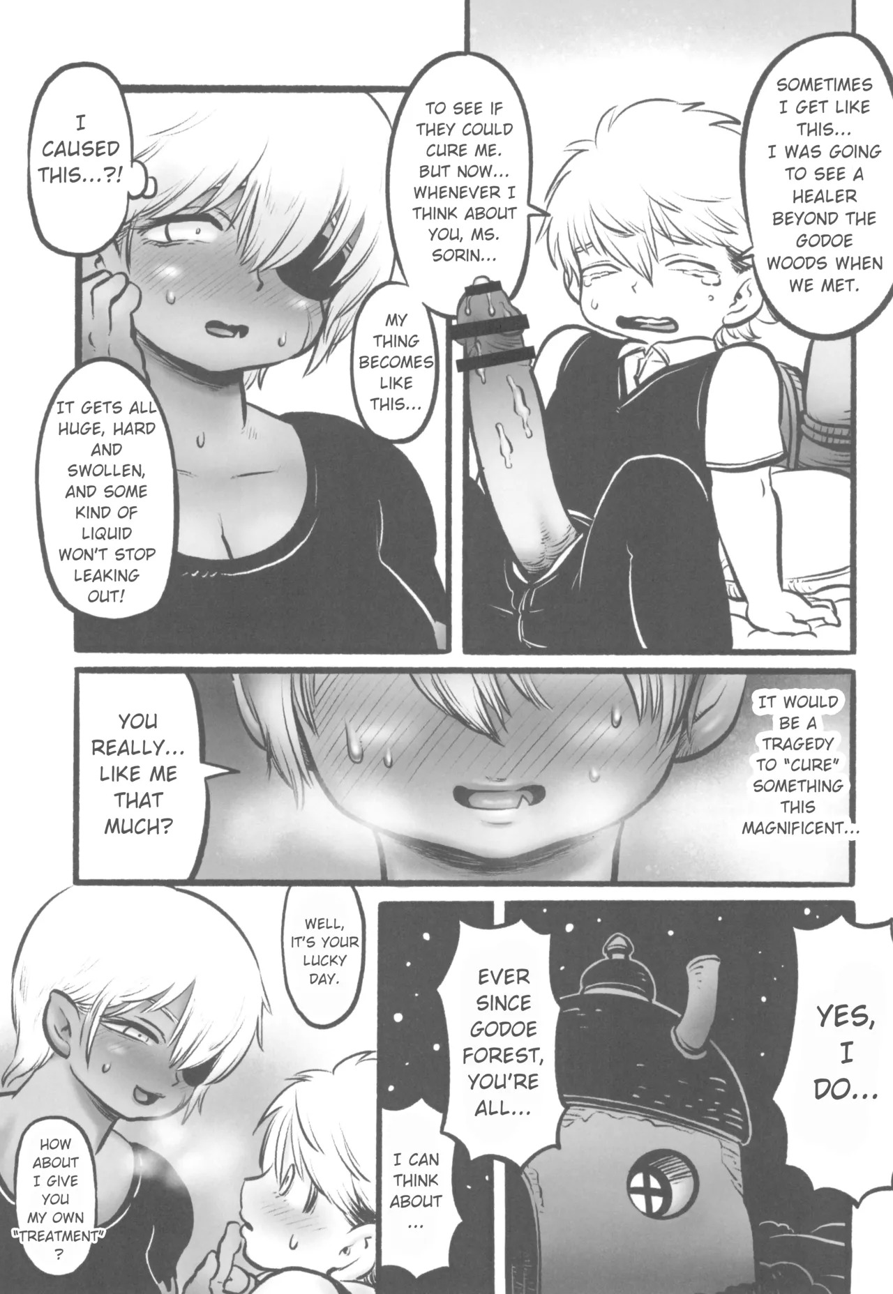 [Hiyori no seiyoku (Kawata Hiyori)] Orc no Senshi to Kizoku no Bocchan - The Orc Warrior and the Noble Boy [English] [Jashinslayer] - Page 18