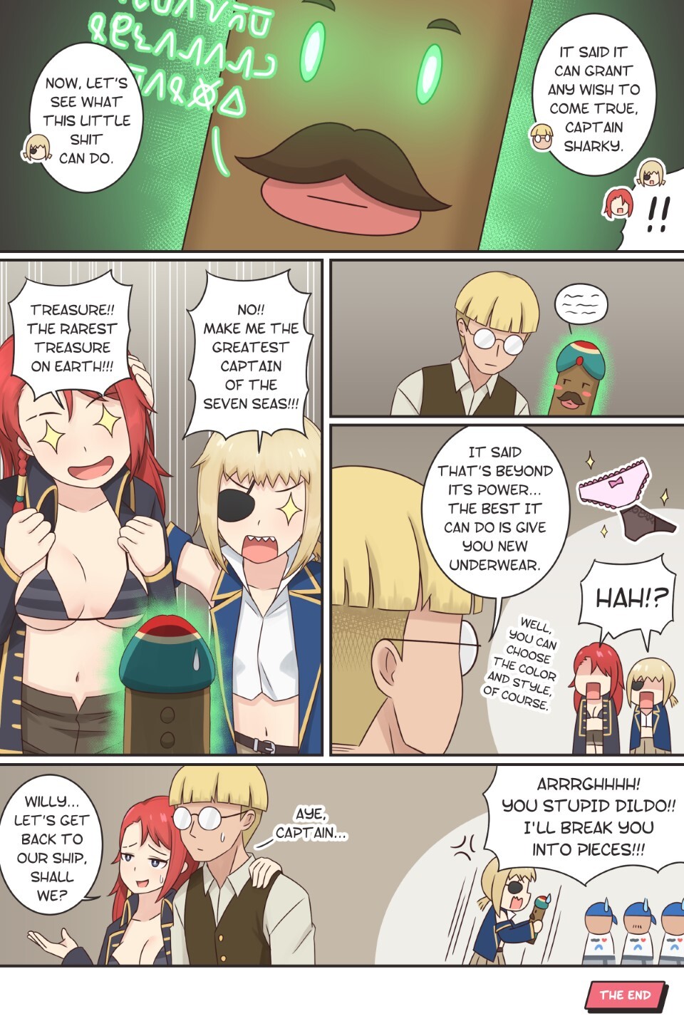 [RudySaki] Rowan the Red Hair: the Cursed Dildo - Page 10