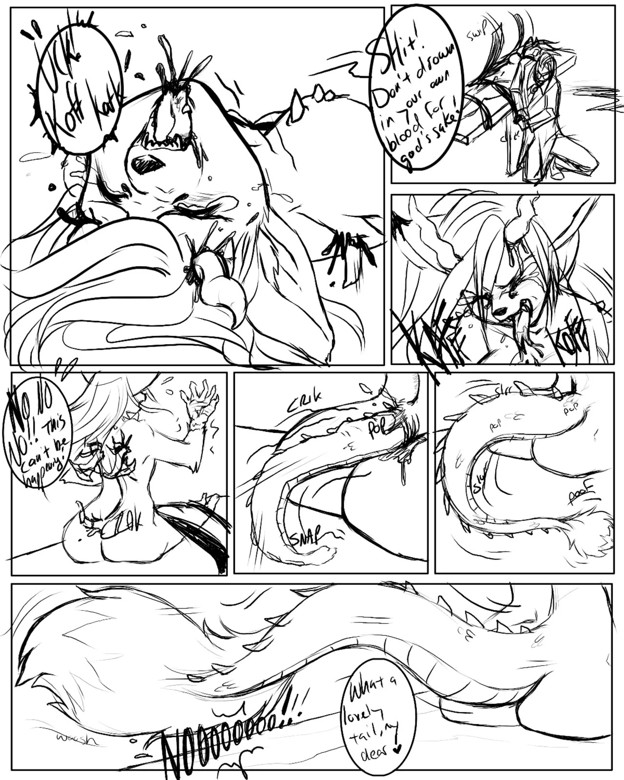 [Miranda Leigh] The Island of Doctor Moreau: Comic sketches - Page 13
