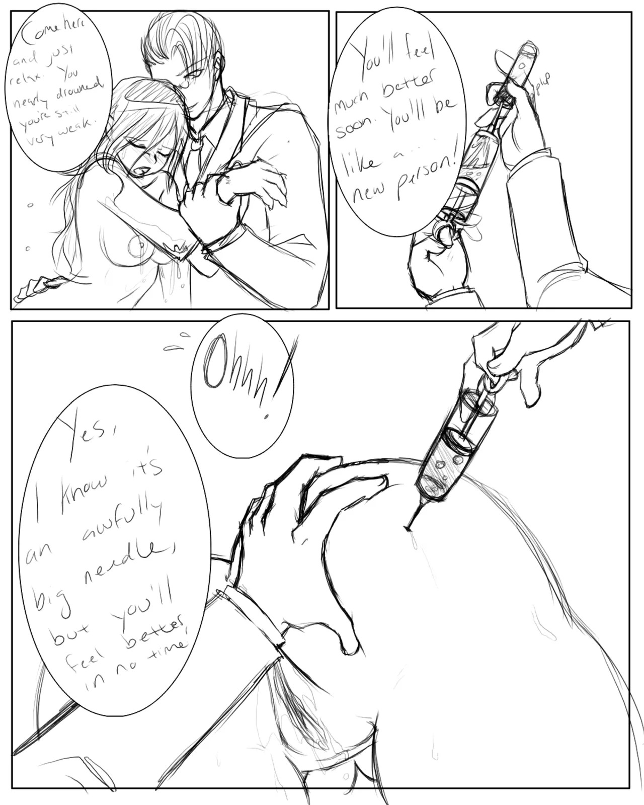 [Miranda Leigh] The Island of Doctor Moreau: Comic sketches - Page 9