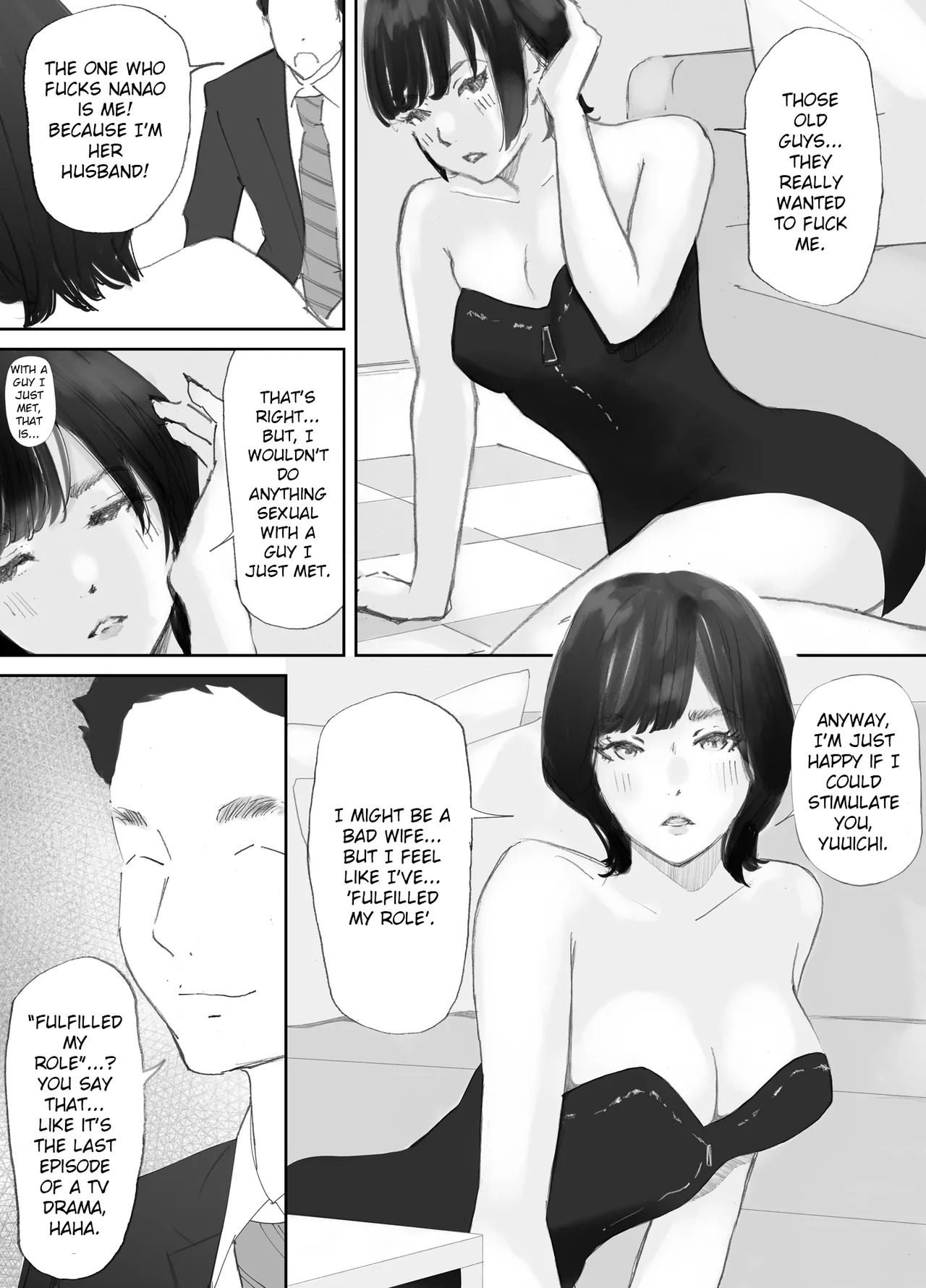 [Nekome Koi] My Wife, On the Other Side of The Peep Room… [English] [LateStateRetardation] - Page 100