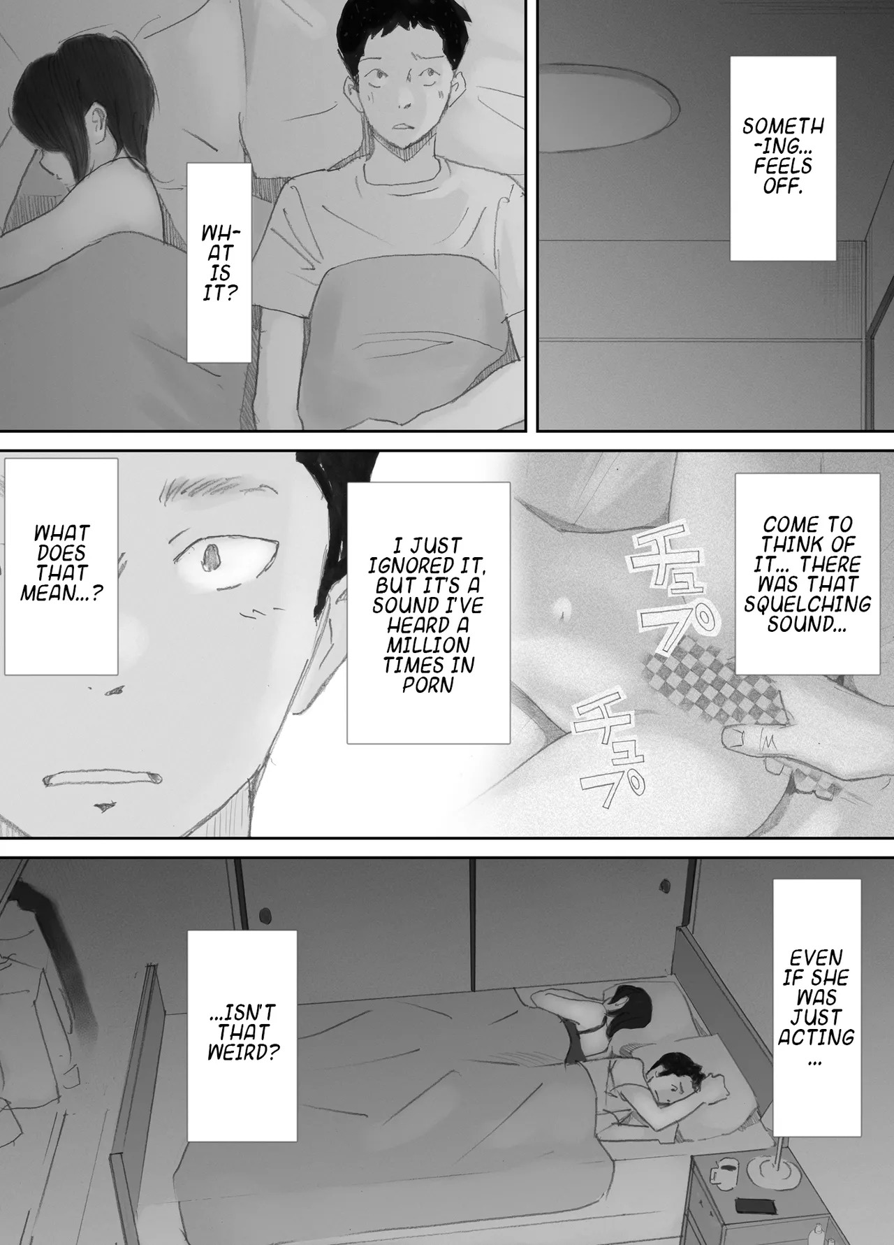 [Nekome Koi] My Wife, On the Other Side of The Peep Room… [English] [LateStateRetardation] - Page 106