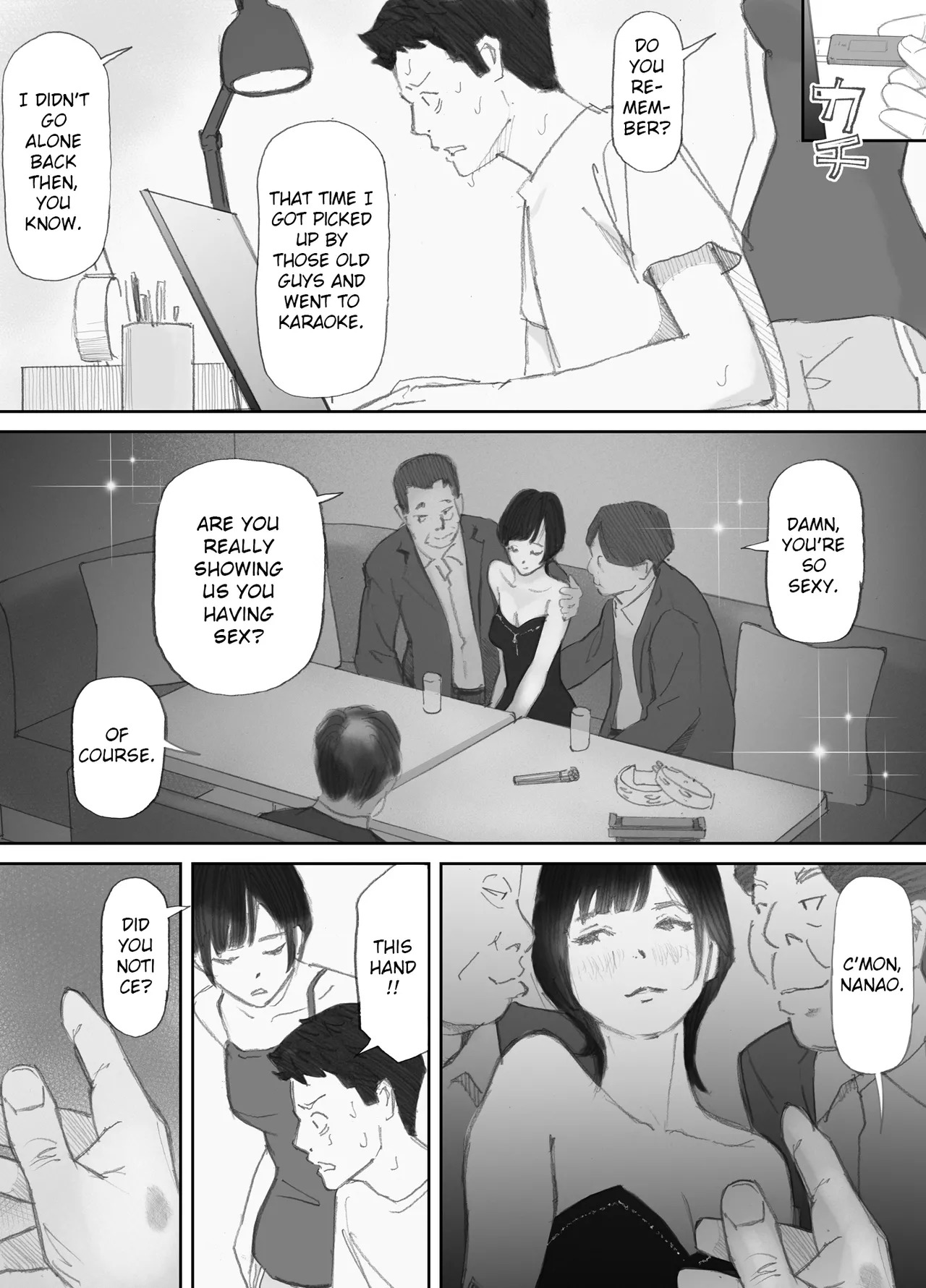 [Nekome Koi] My Wife, On the Other Side of The Peep Room… [English] [LateStateRetardation] - Page 133