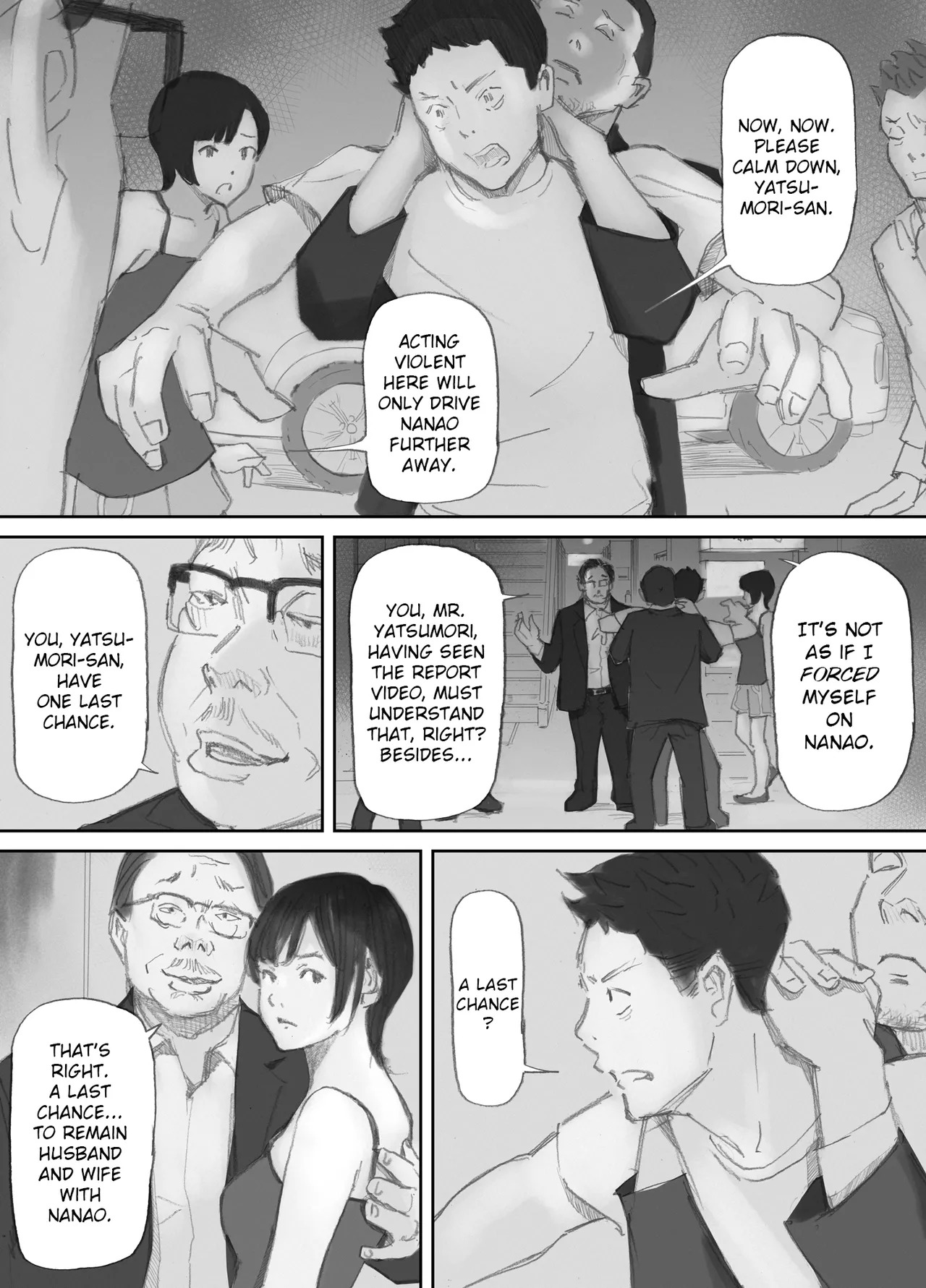 [Nekome Koi] My Wife, On the Other Side of The Peep Room… [English] [LateStateRetardation] - Page 149