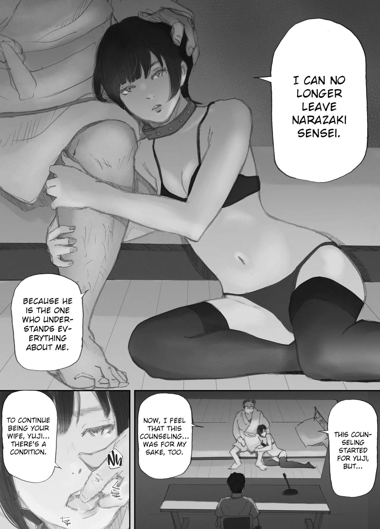 [Nekome Koi] My Wife, On the Other Side of The Peep Room… [English] [LateStateRetardation] - Page 152