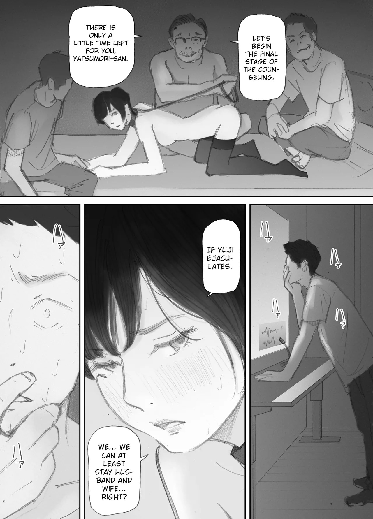 [Nekome Koi] My Wife, On the Other Side of The Peep Room… [English] [LateStateRetardation] - Page 166