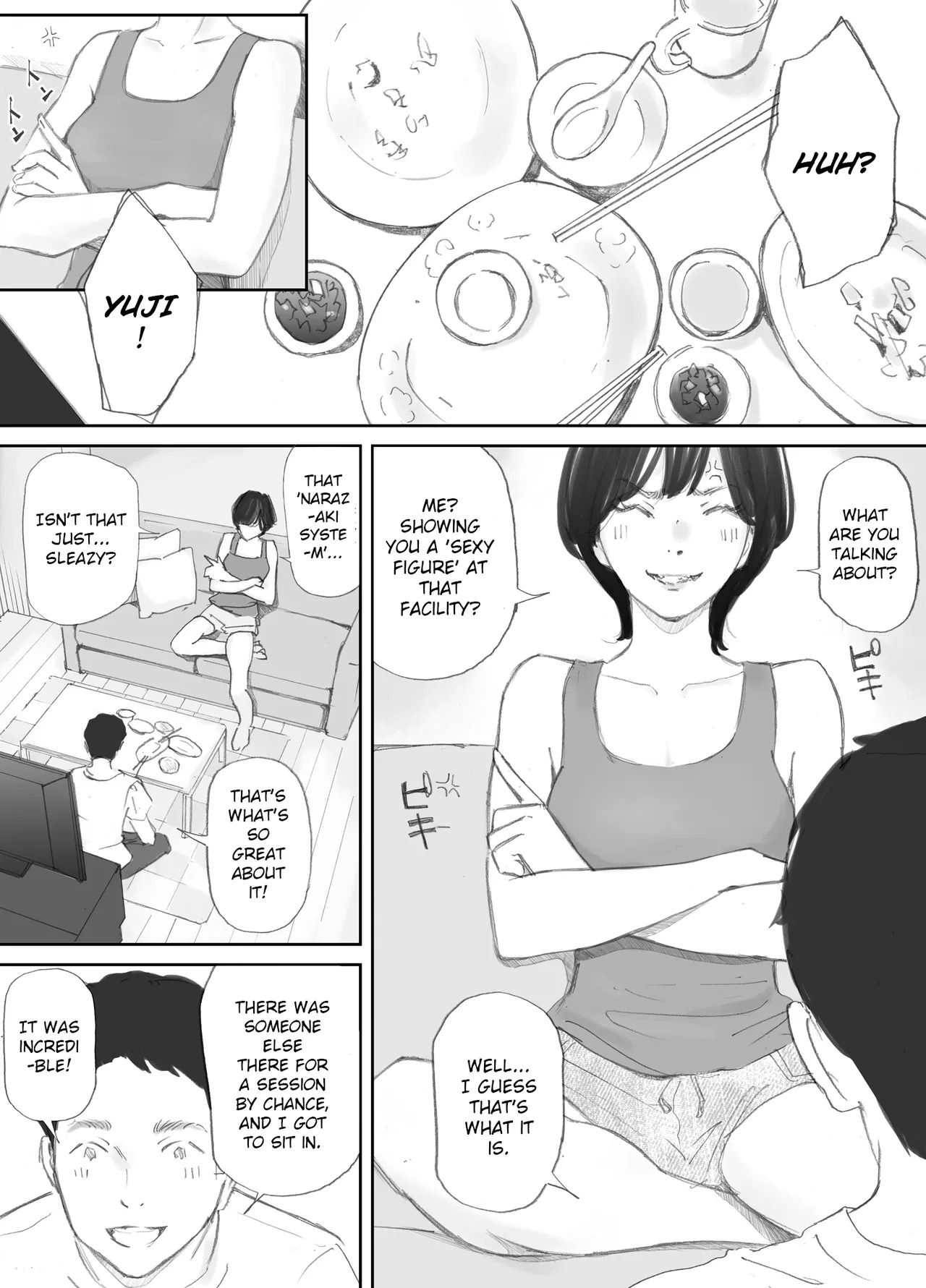 [Nekome Koi] My Wife, On the Other Side of The Peep Room… [English] [LateStateRetardation] - Page 17