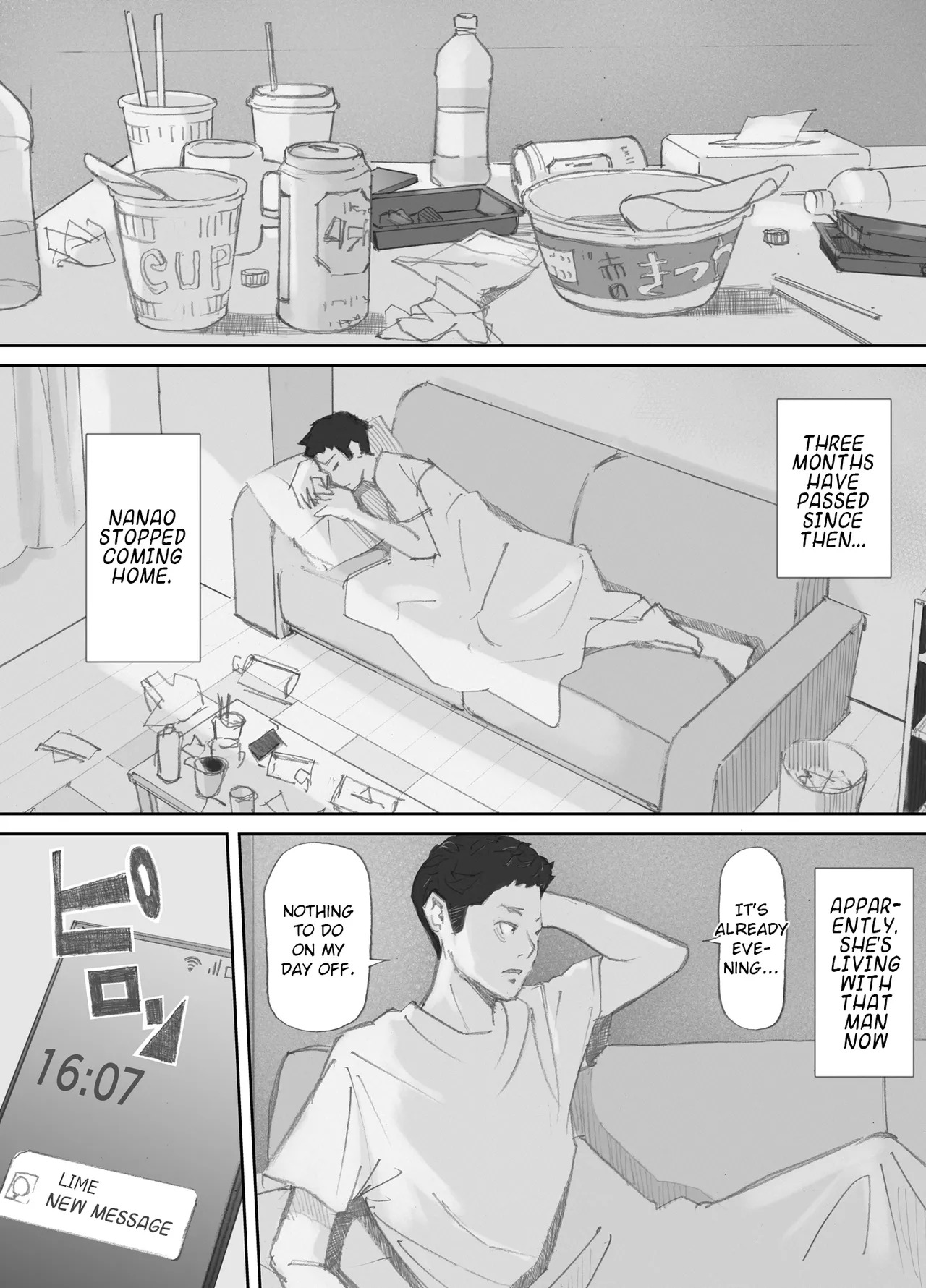 [Nekome Koi] My Wife, On the Other Side of The Peep Room… [English] [LateStateRetardation] - Page 179