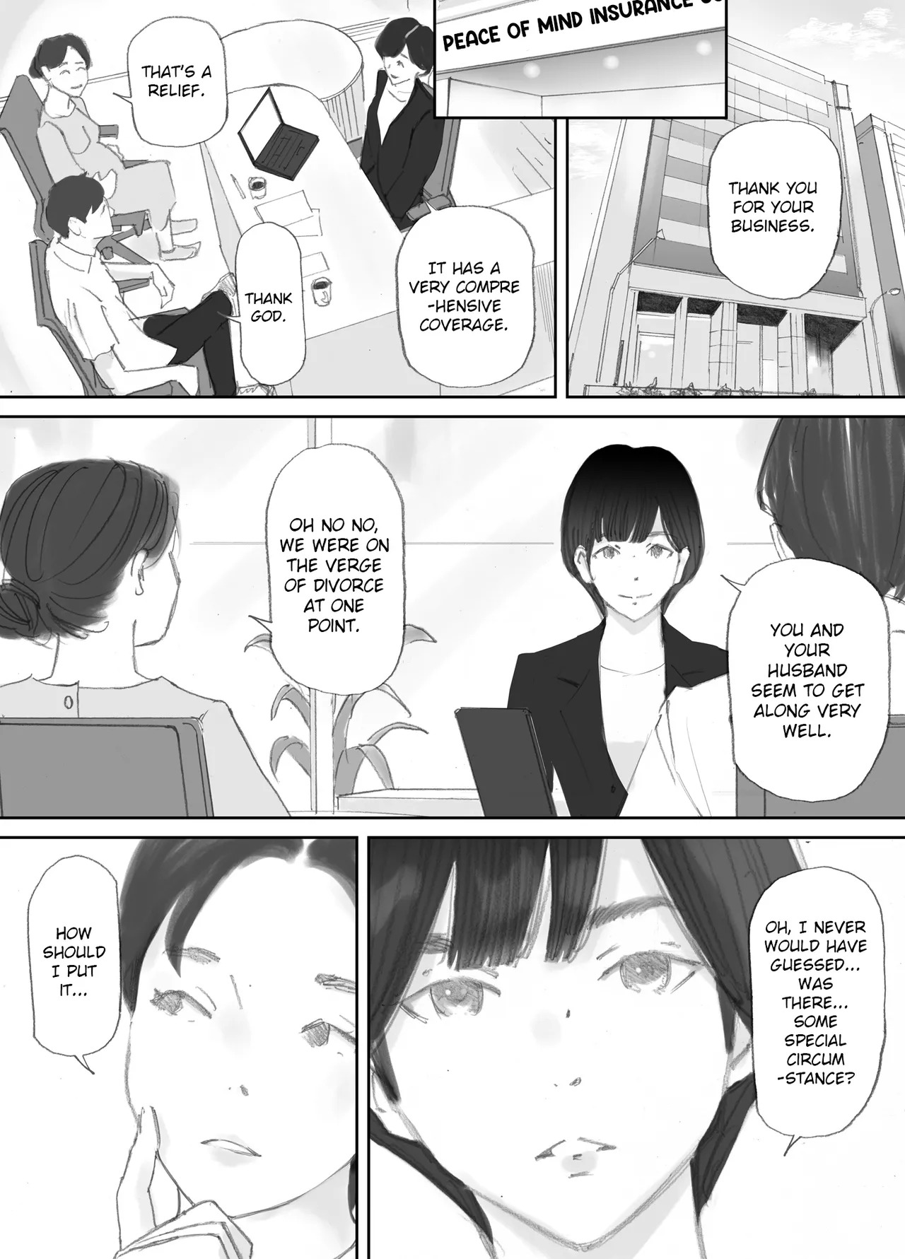 [Nekome Koi] My Wife, On the Other Side of The Peep Room… [English] [LateStateRetardation] - Page 19