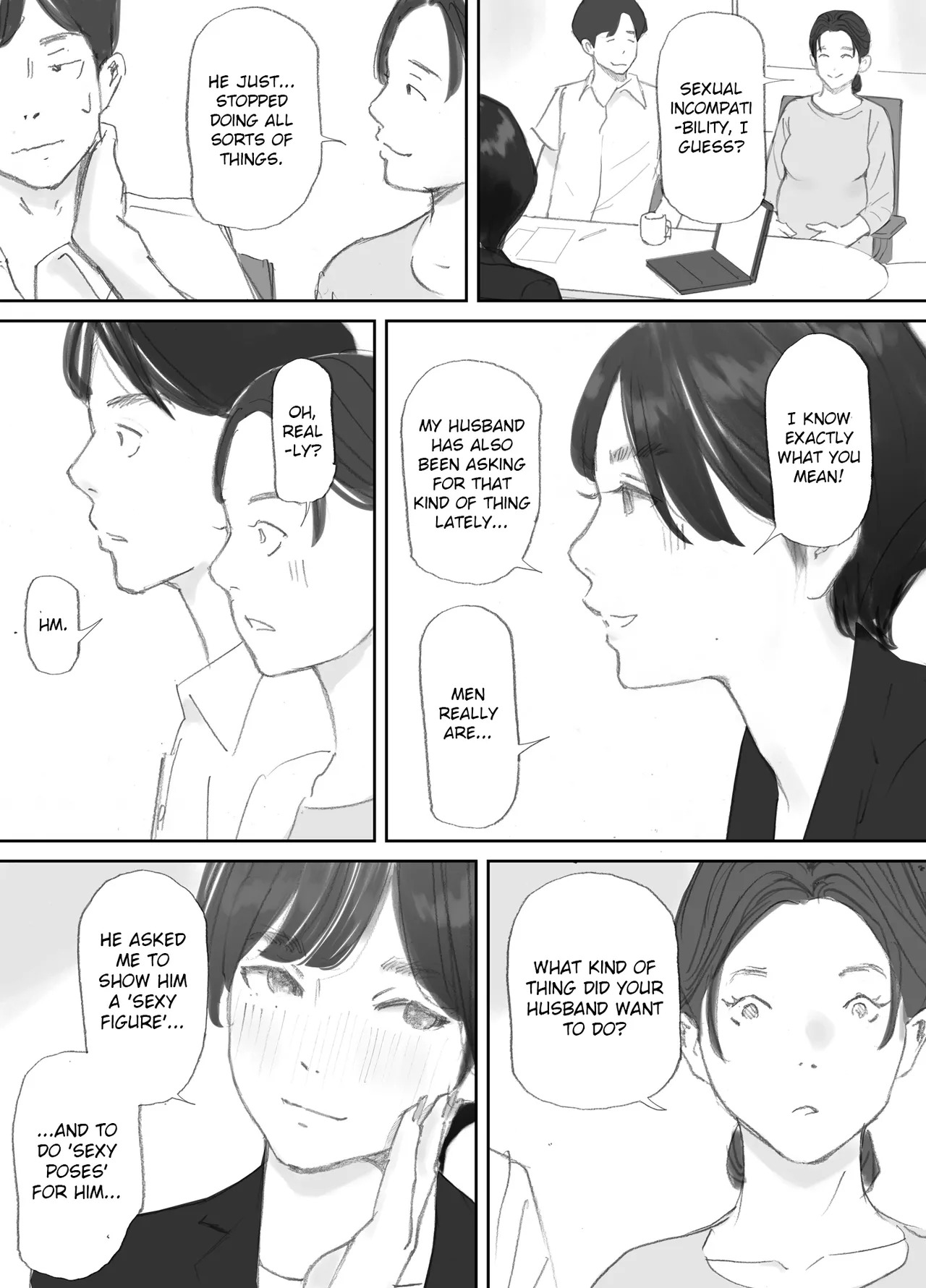 [Nekome Koi] My Wife, On the Other Side of The Peep Room… [English] [LateStateRetardation] - Page 20
