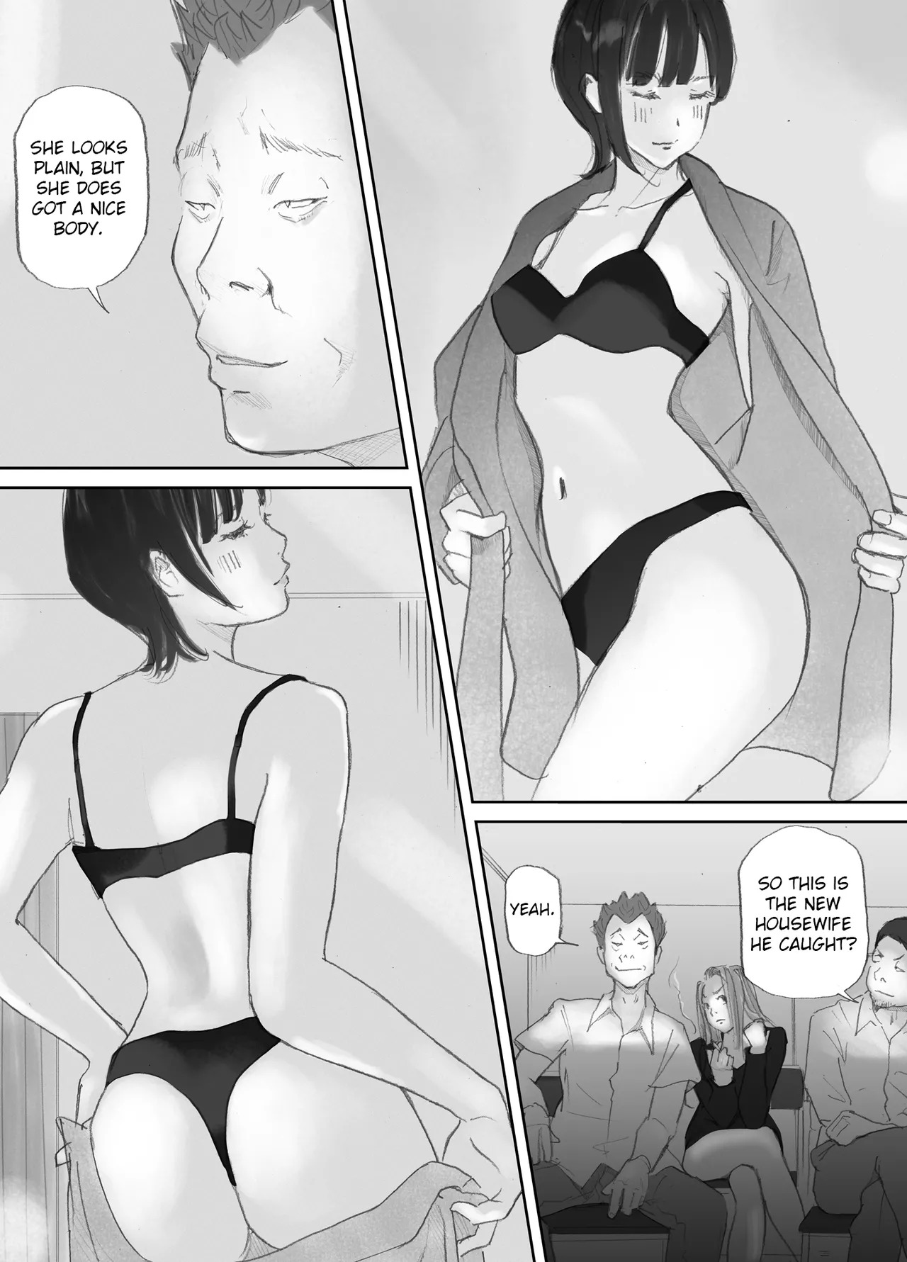 [Nekome Koi] My Wife, On the Other Side of The Peep Room… [English] [LateStateRetardation] - Page 32