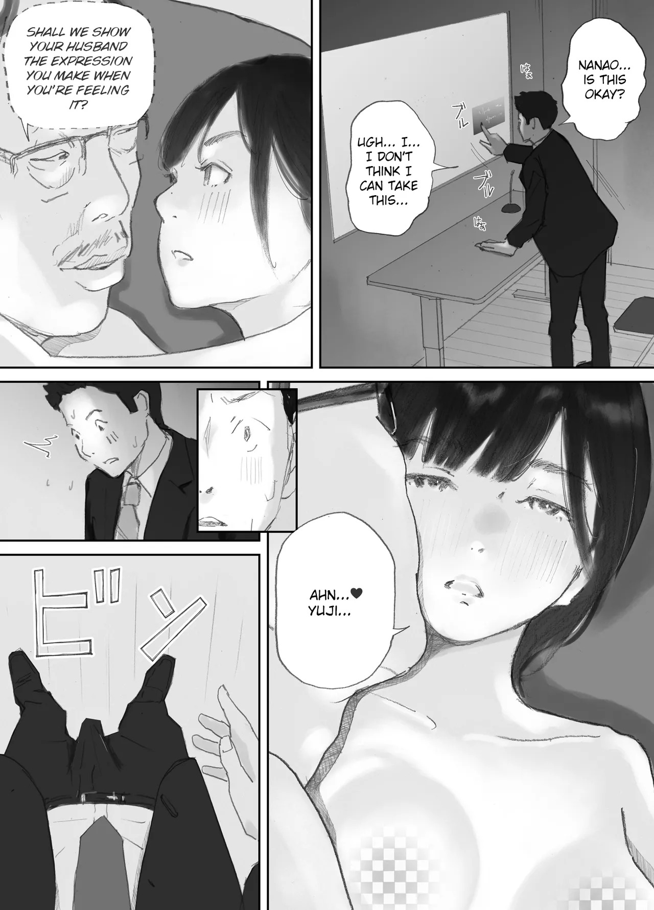 [Nekome Koi] My Wife, On the Other Side of The Peep Room… [English] [LateStateRetardation] - Page 42