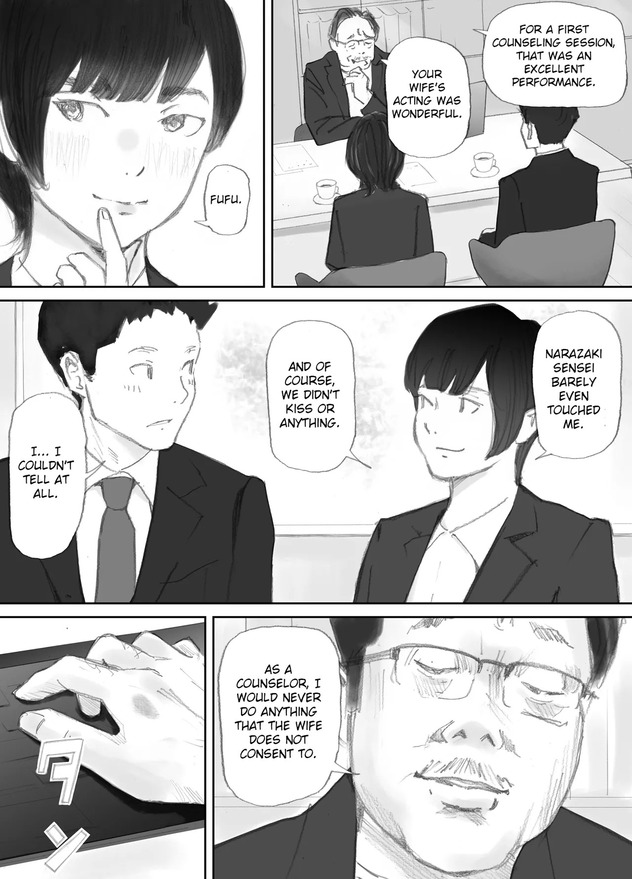 [Nekome Koi] My Wife, On the Other Side of The Peep Room… [English] [LateStateRetardation] - Page 50