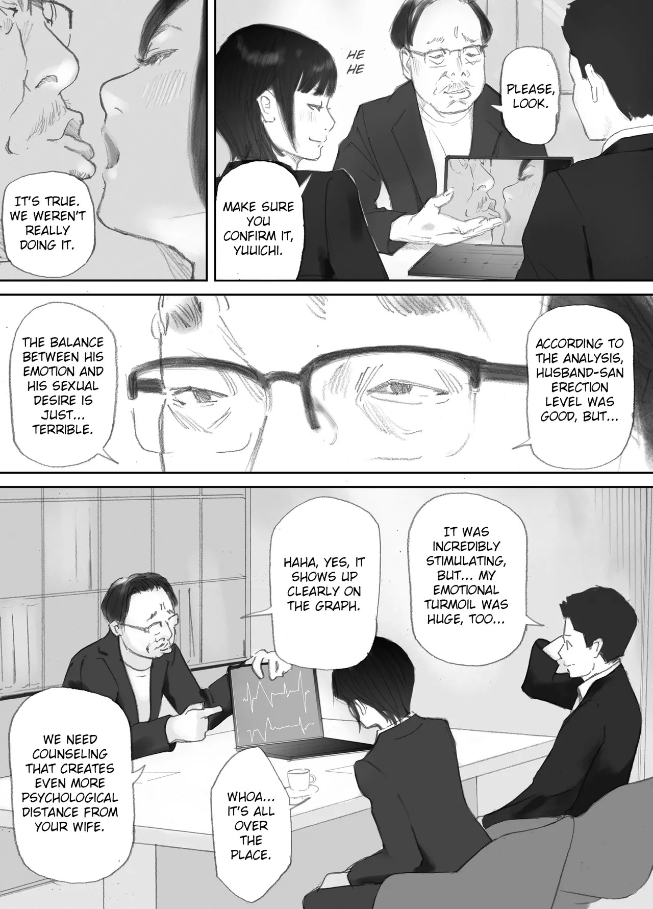 [Nekome Koi] My Wife, On the Other Side of The Peep Room… [English] [LateStateRetardation] - Page 51