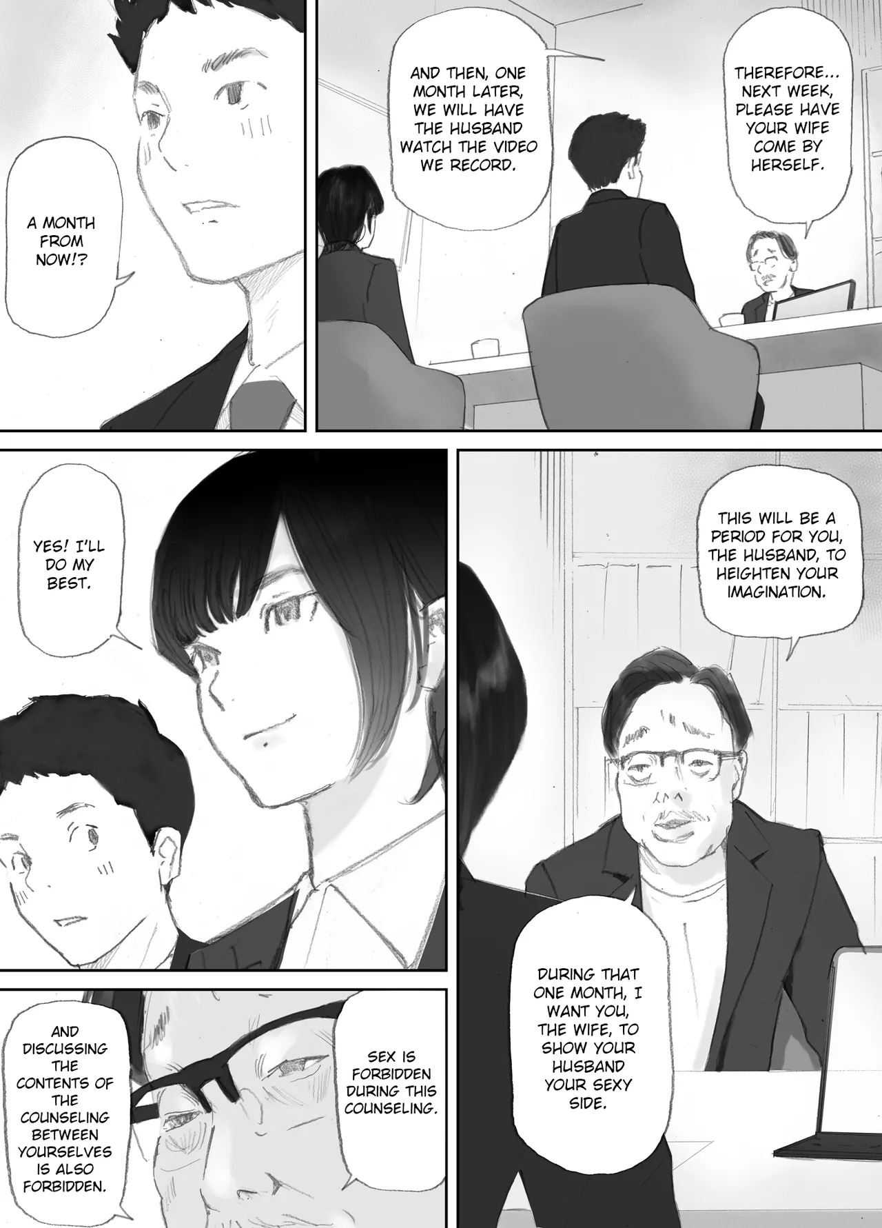 [Nekome Koi] My Wife, On the Other Side of The Peep Room… [English] [LateStateRetardation] - Page 52