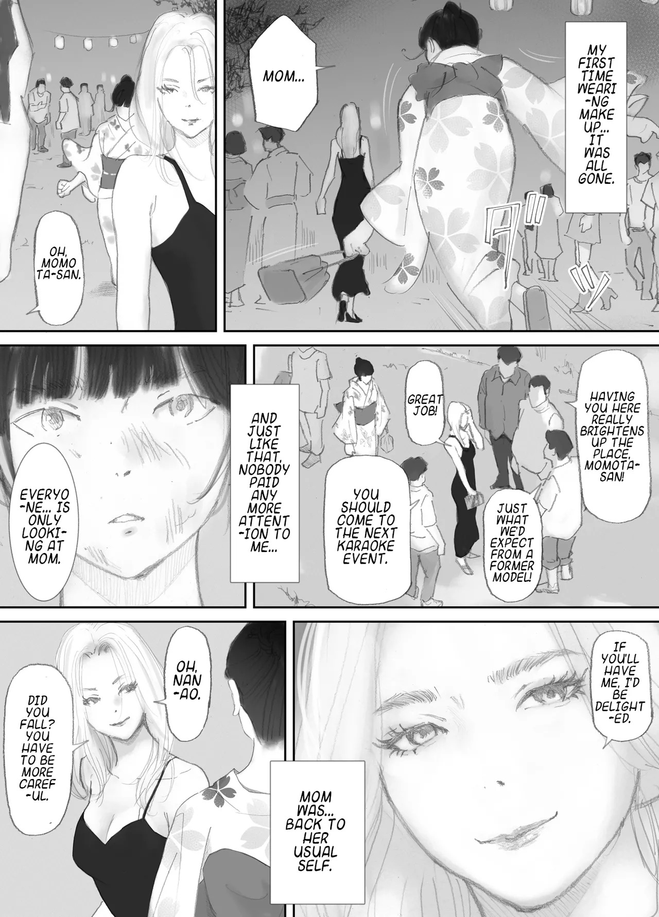 [Nekome Koi] My Wife, On the Other Side of The Peep Room… [English] [LateStateRetardation] - Page 70