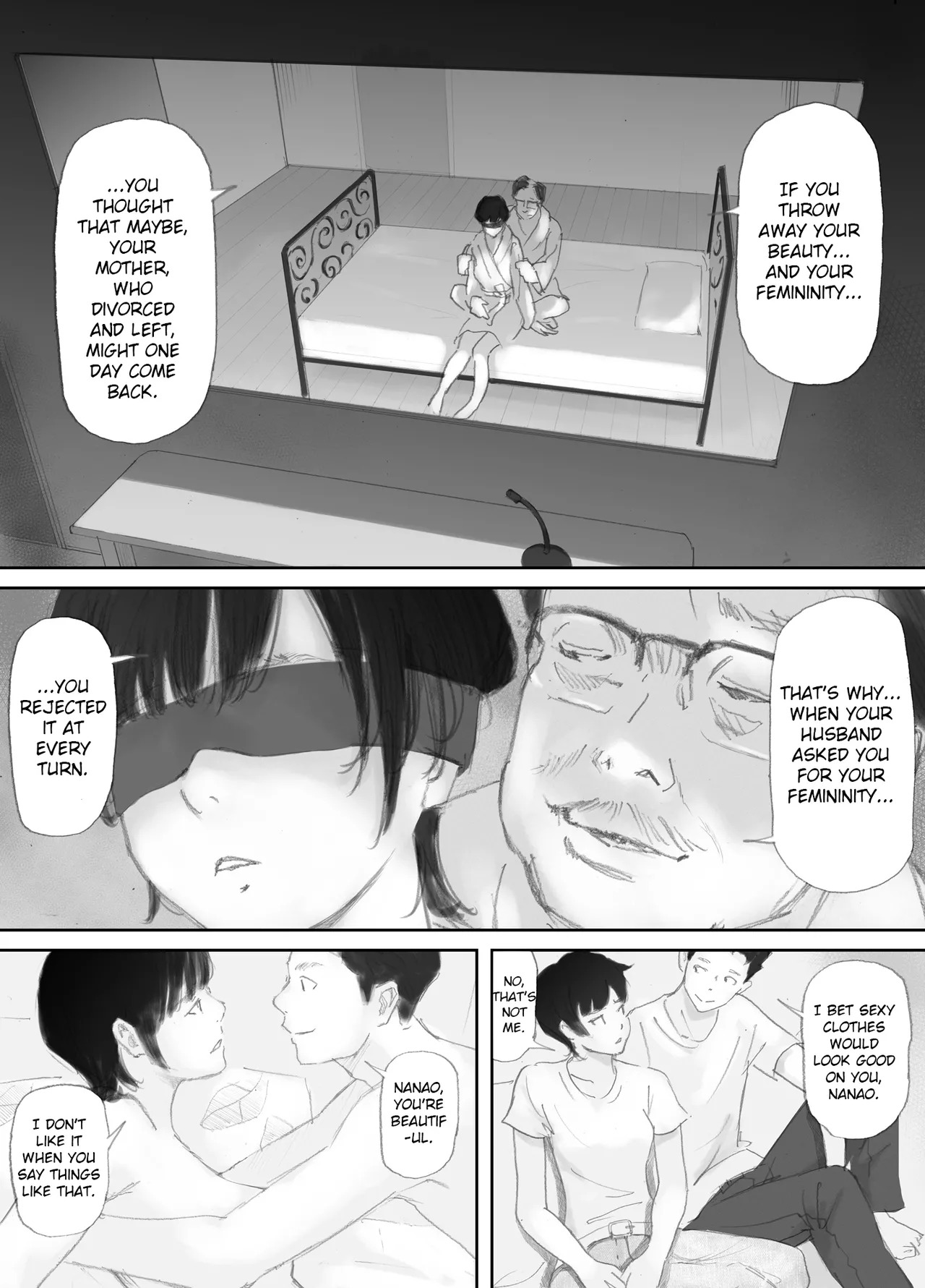 [Nekome Koi] My Wife, On the Other Side of The Peep Room… [English] [LateStateRetardation] - Page 72
