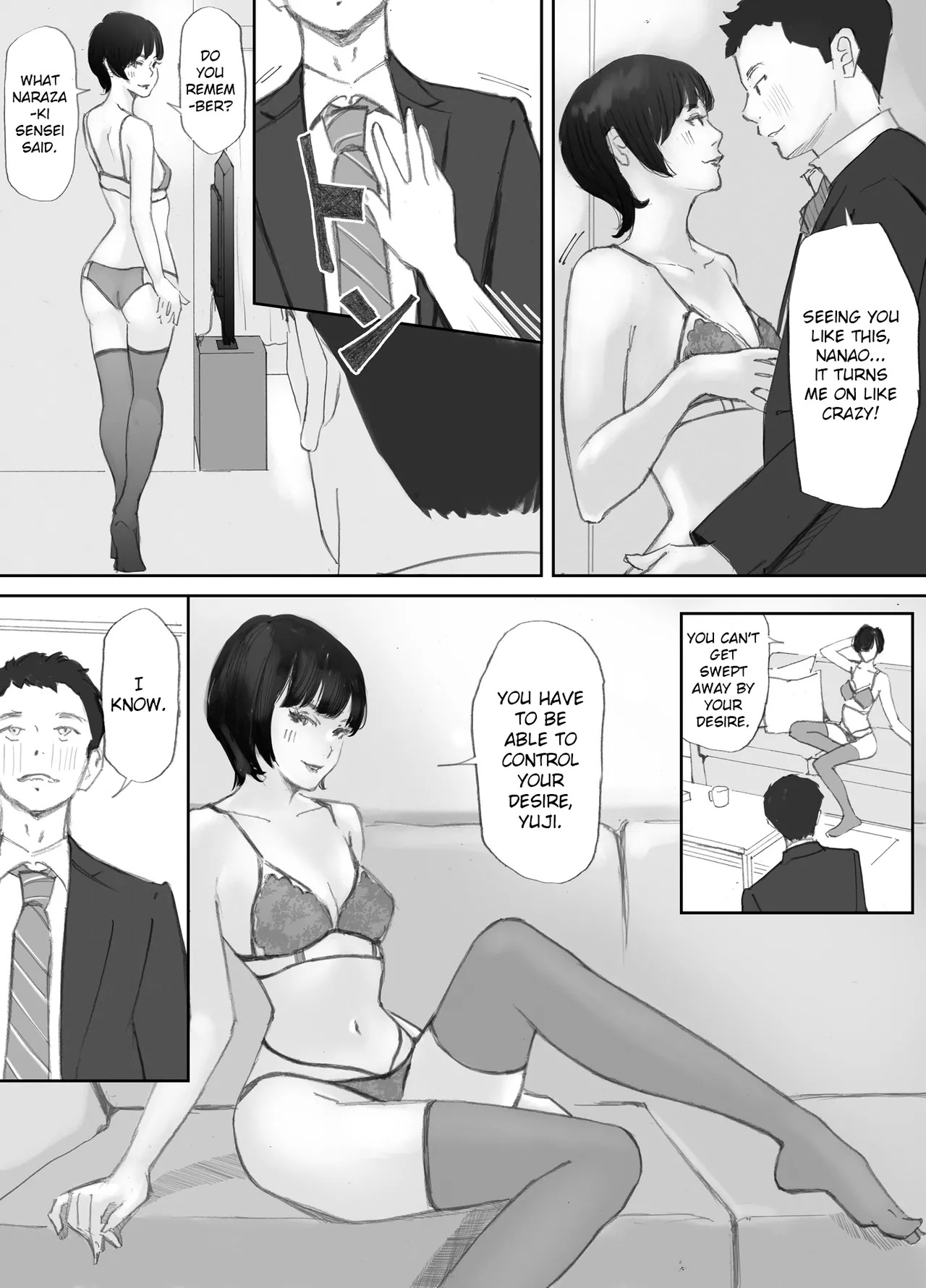[Nekome Koi] My Wife, On the Other Side of The Peep Room… [English] [LateStateRetardation] - Page 92