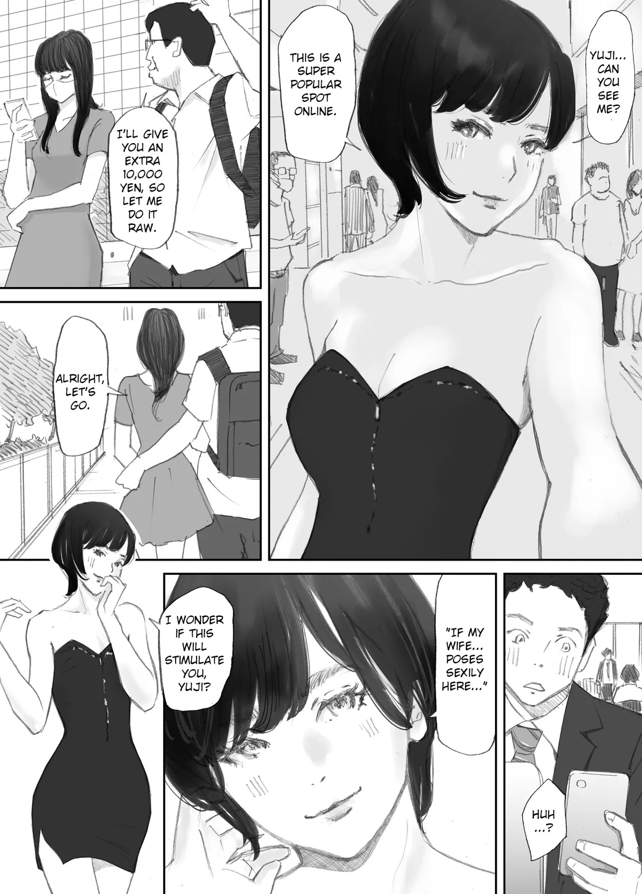[Nekome Koi] My Wife, On the Other Side of The Peep Room… [English] [LateStateRetardation] - Page 94