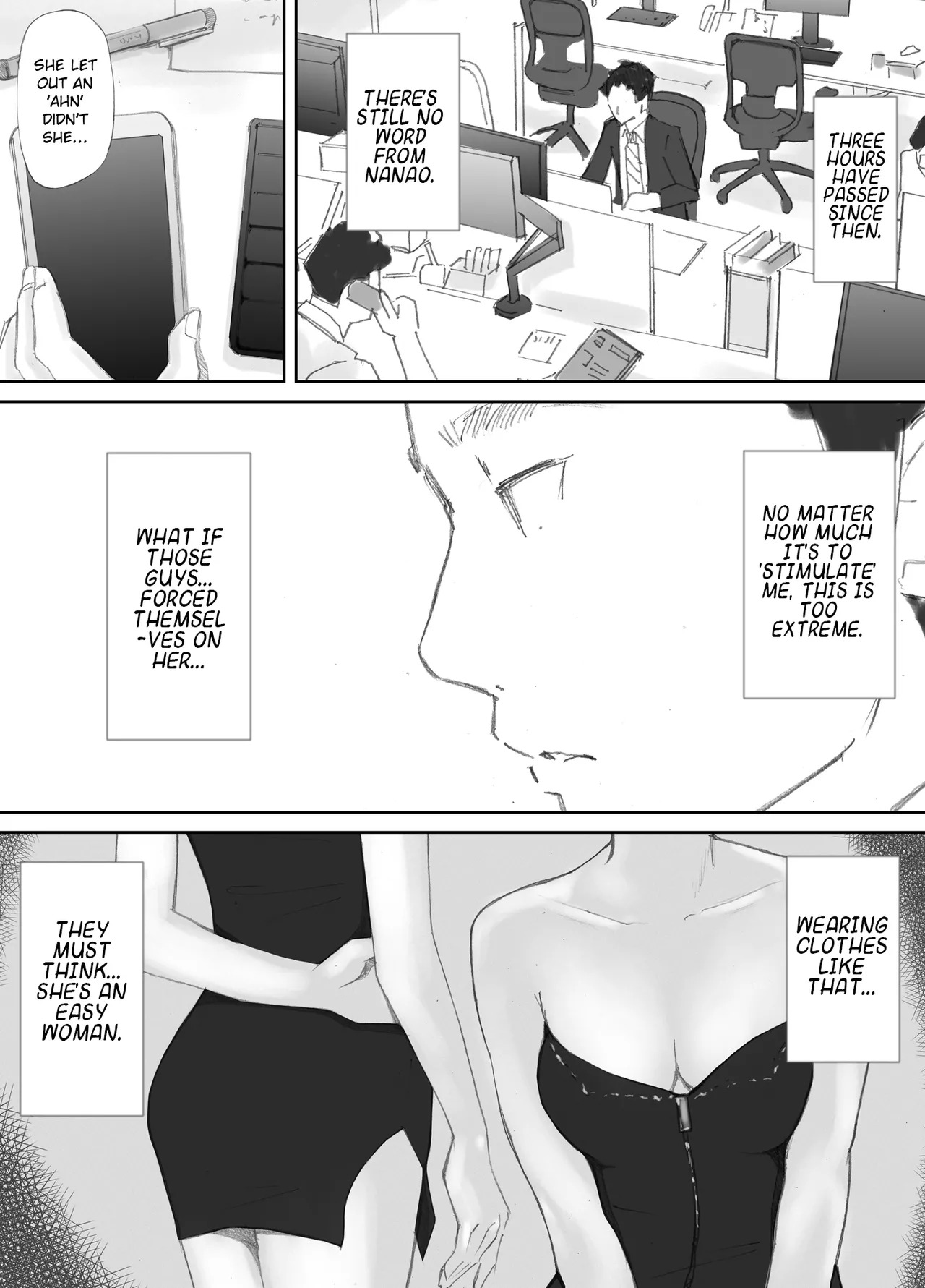 [Nekome Koi] My Wife, On the Other Side of The Peep Room… [English] [LateStateRetardation] - Page 97