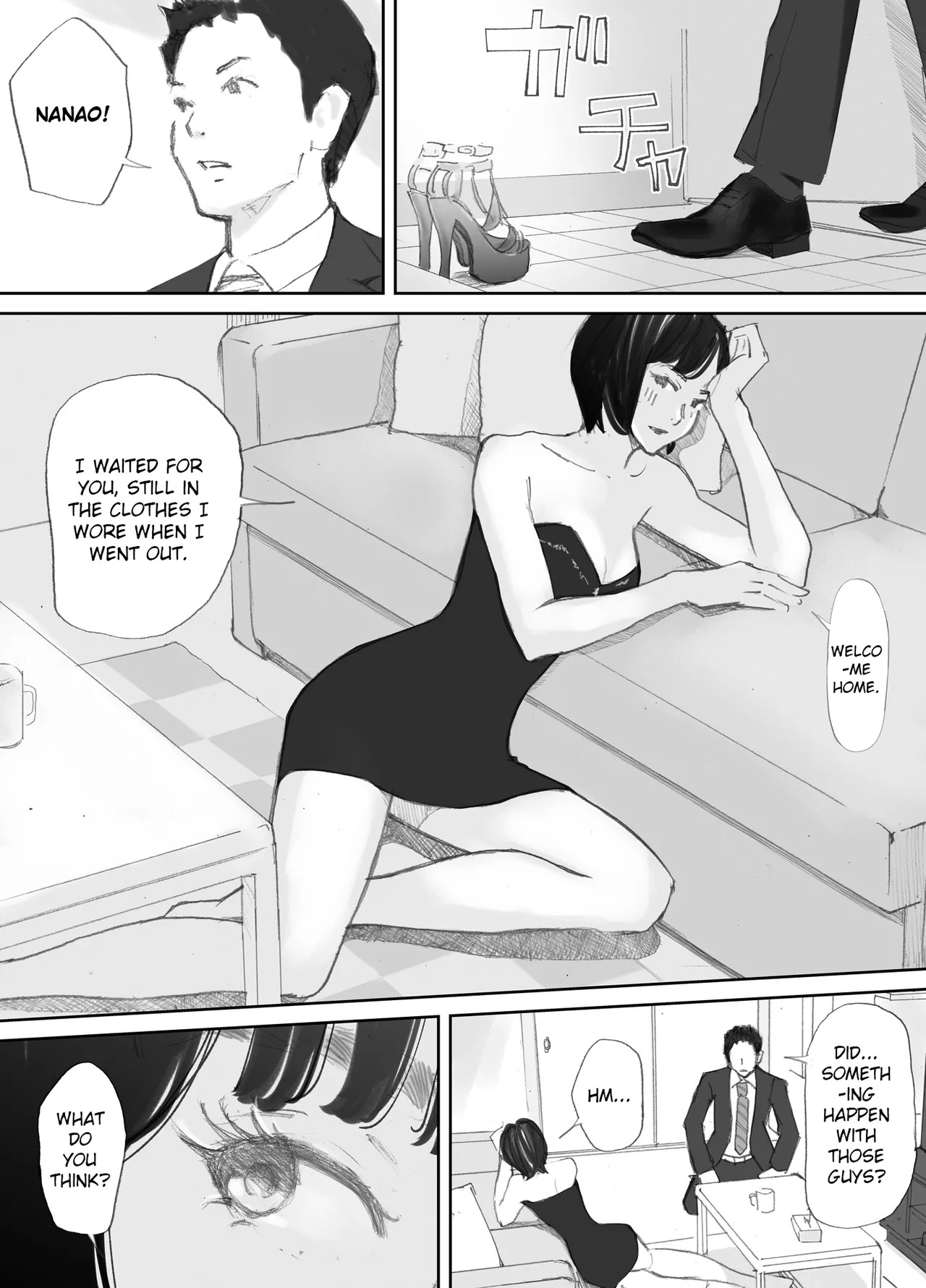 [Nekome Koi] My Wife, On the Other Side of The Peep Room… [English] [LateStateRetardation] - Page 99