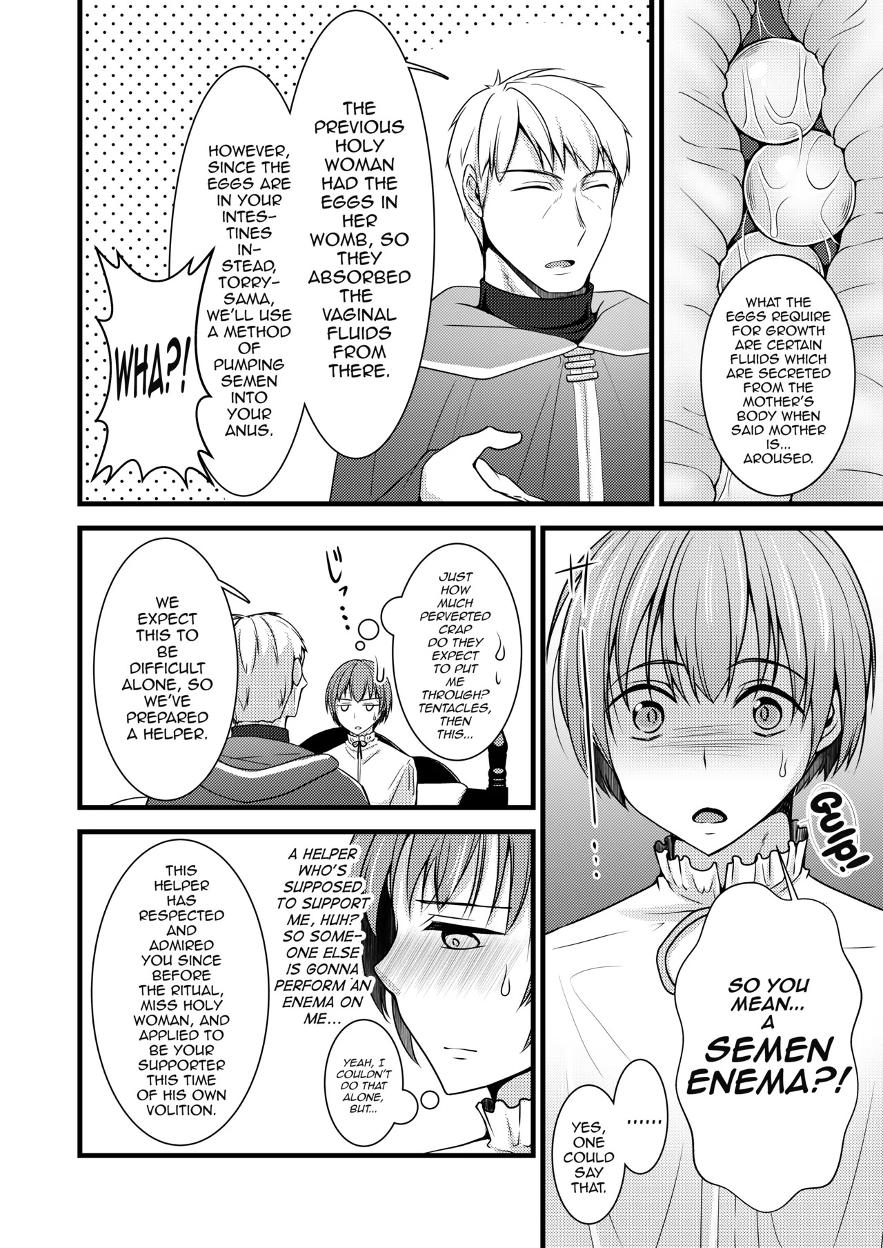[Yukan High Zakura (Chieko)] Isekai Teni Shitara Otoko nanoni Seijo ni Sarete Shokushu to Koubi Suru Koto ni! 2 [English] [mysterymeat3] [Digital] - Page 11