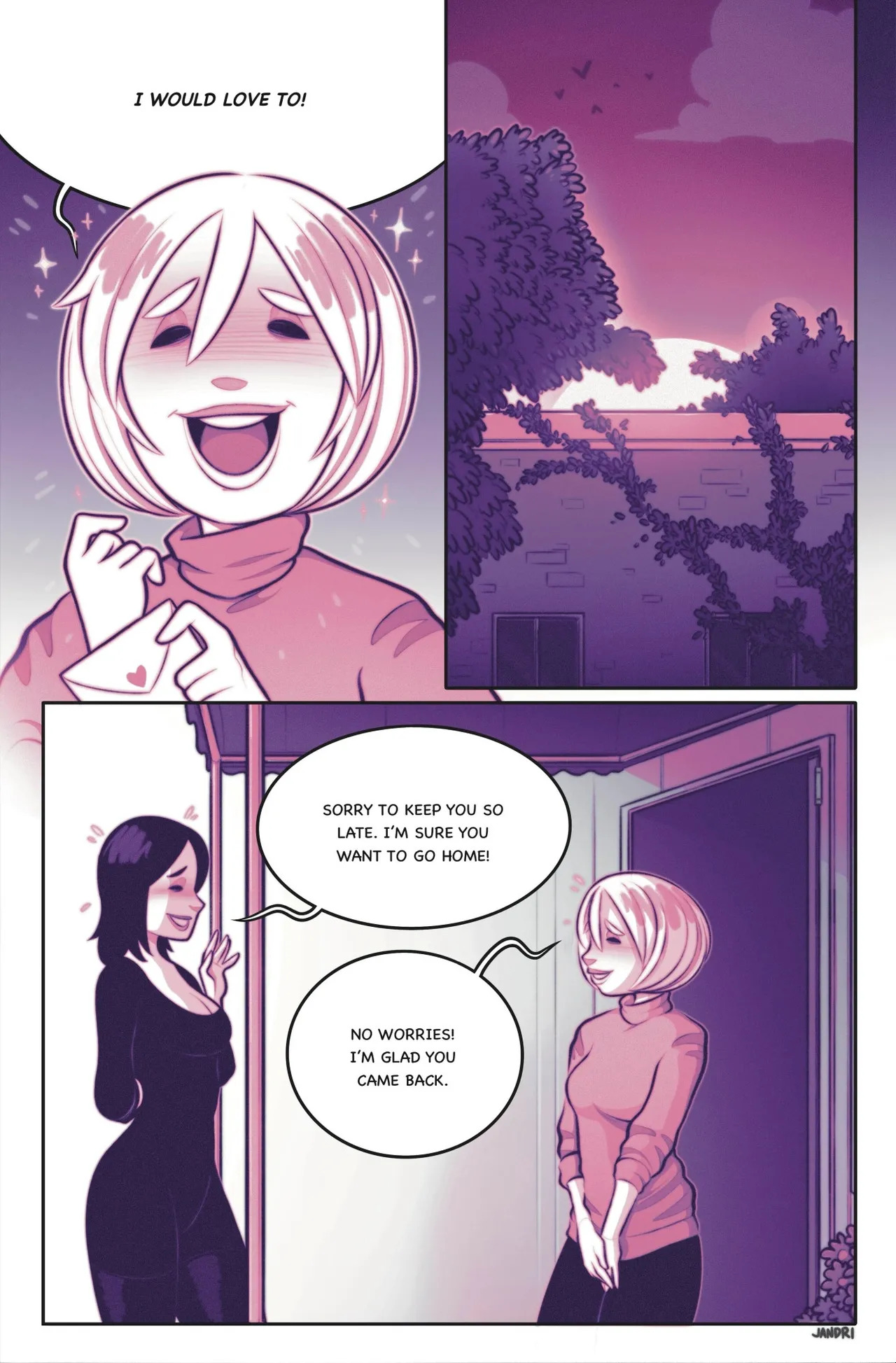 [Jandri] Bookworm - Chapter One: Suggestion - Page 33