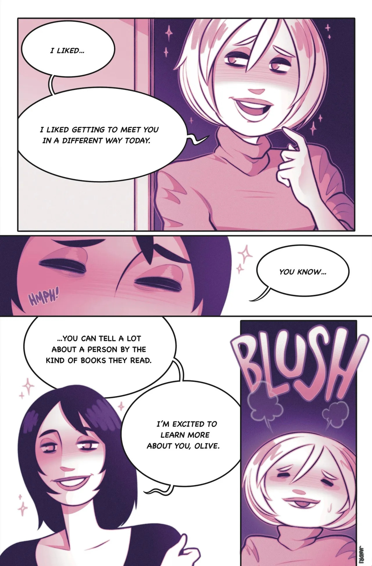[Jandri] Bookworm - Chapter One: Suggestion - Page 34