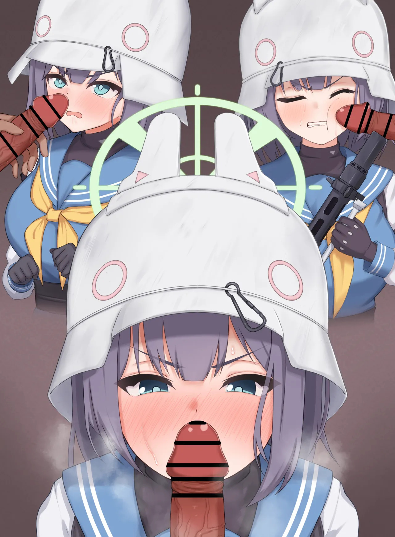 [考える蟹の脚] こちらRABBIT2、精液をこの口に❤ (ブルーアーカイブ) - Page 18