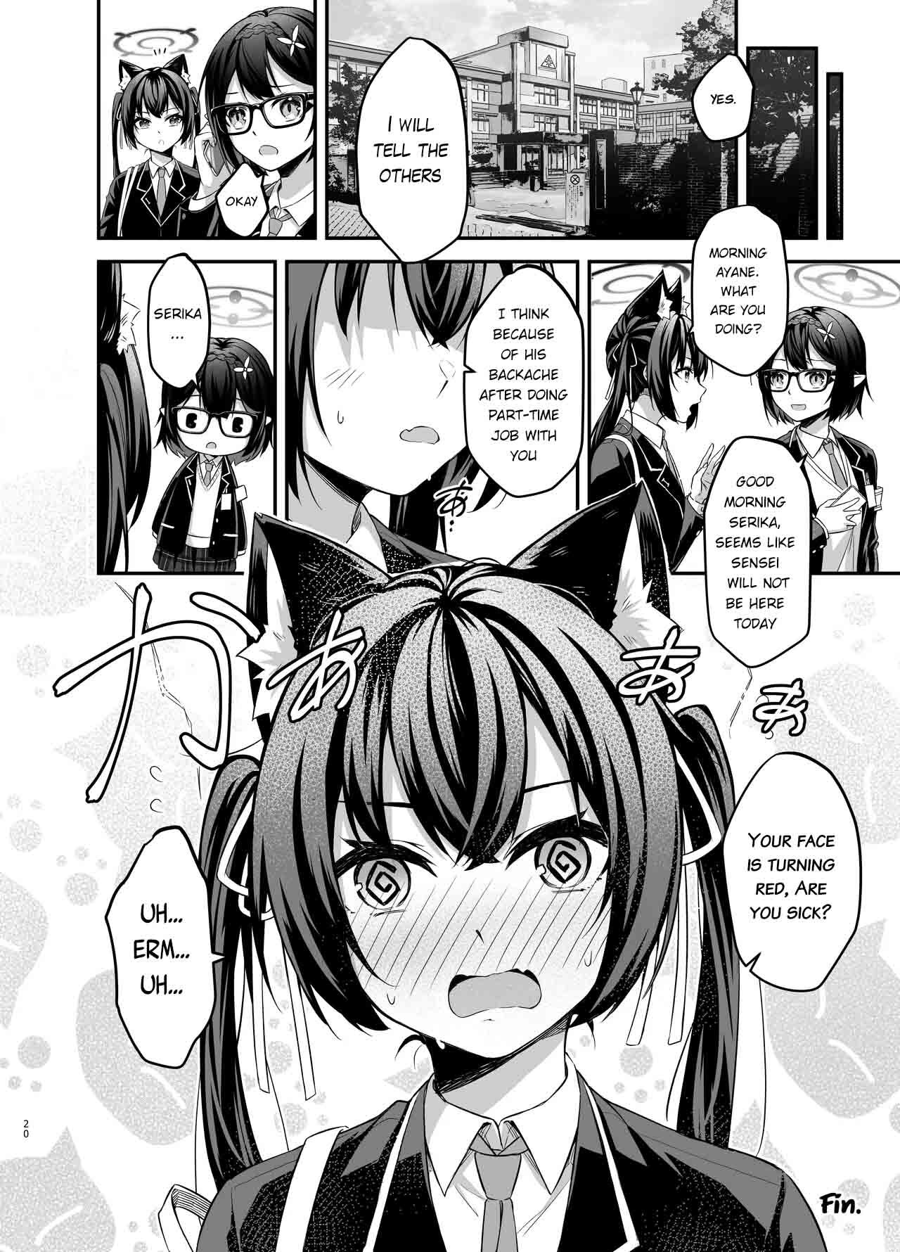 [Thai Doujinshi Doukoukai (Anjaku112)] Serika-chan no Arbeit | Serika's part-time job (Blue Archive) [English] [EdenOfKivotos] [Digital] - Page 20