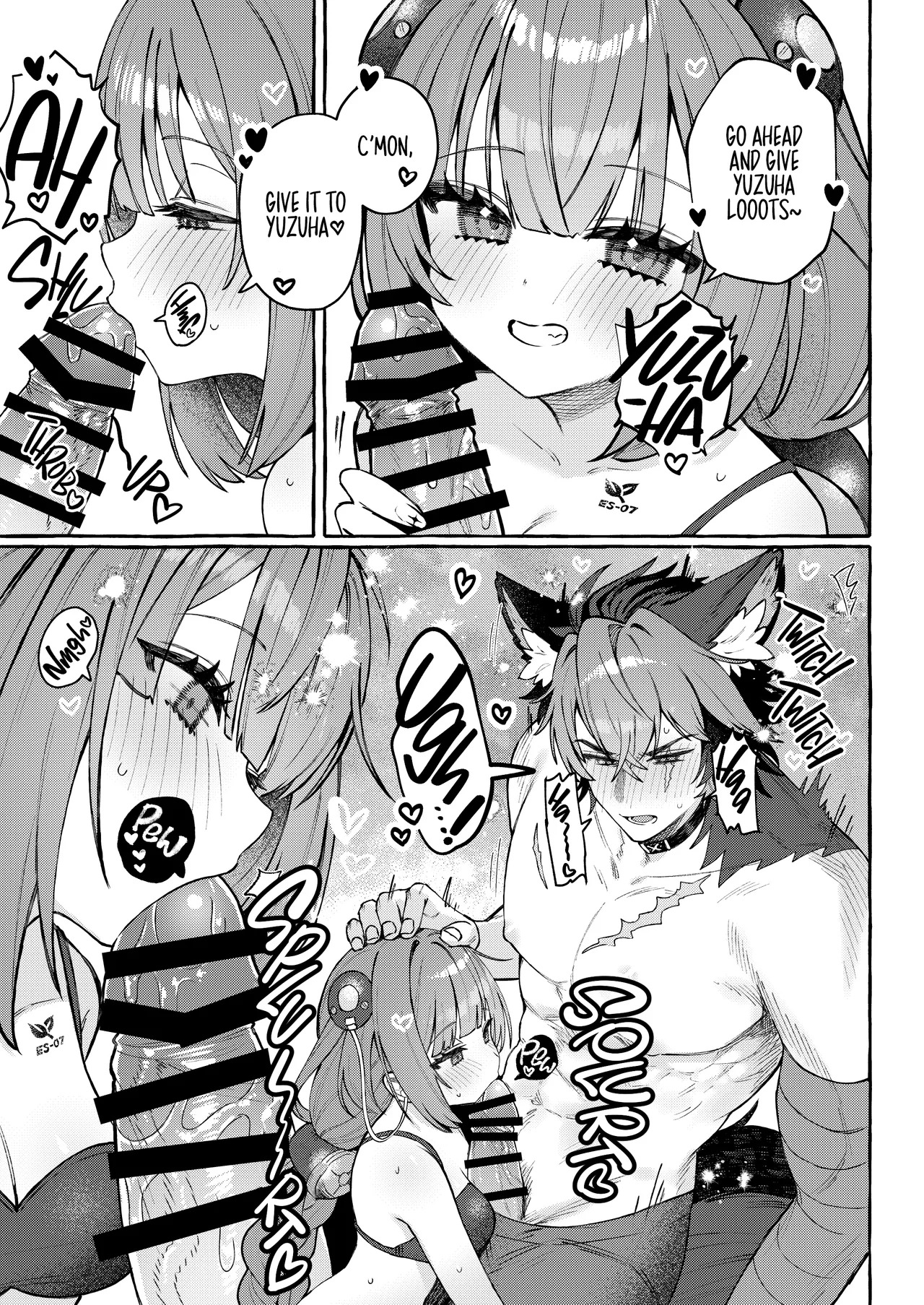 [Shibire na Memai (Edajima Denki)] Inu wa wan, Tanuki wa? | Dog Goes Woof, Tanuki Goes...? (Zenless Zone Zero) [English] [Digital] - Page 14