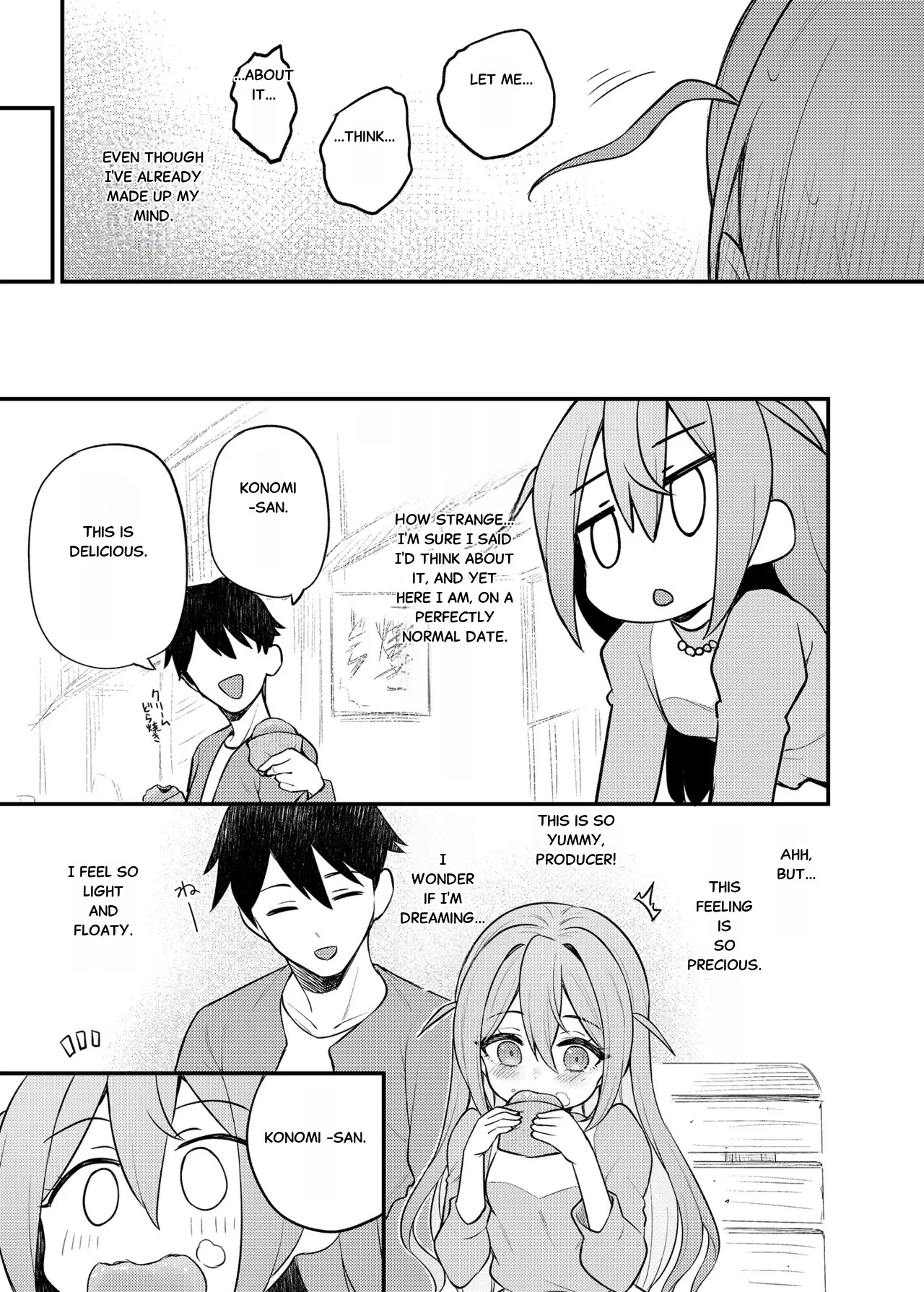 [Wasuraruru Tegami (Binsen)] Tatoeba Konna Million Theater Vol.15 Jimuin Konomi (THE IDOLM@STER MILLION LIVE!) [English] - Page 12