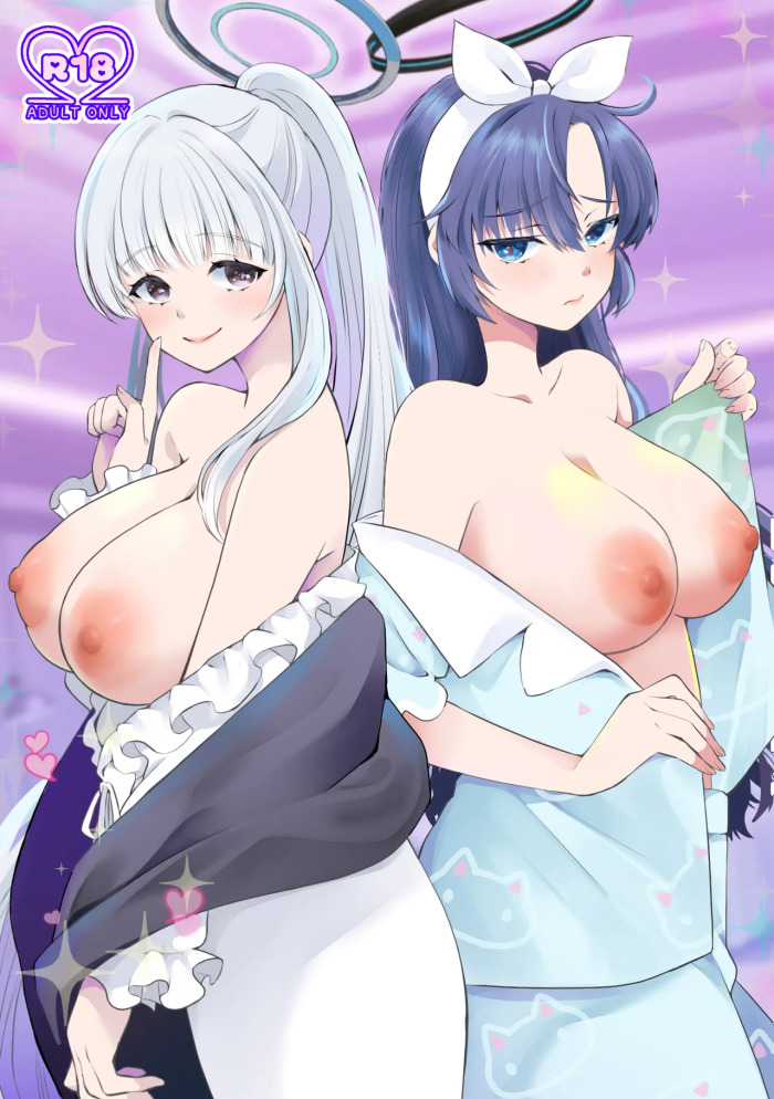 [Sakoda (Sakoda)] Netafuri Shiteru Futari to Hamete Mita (Blue Archive) [Digital]
