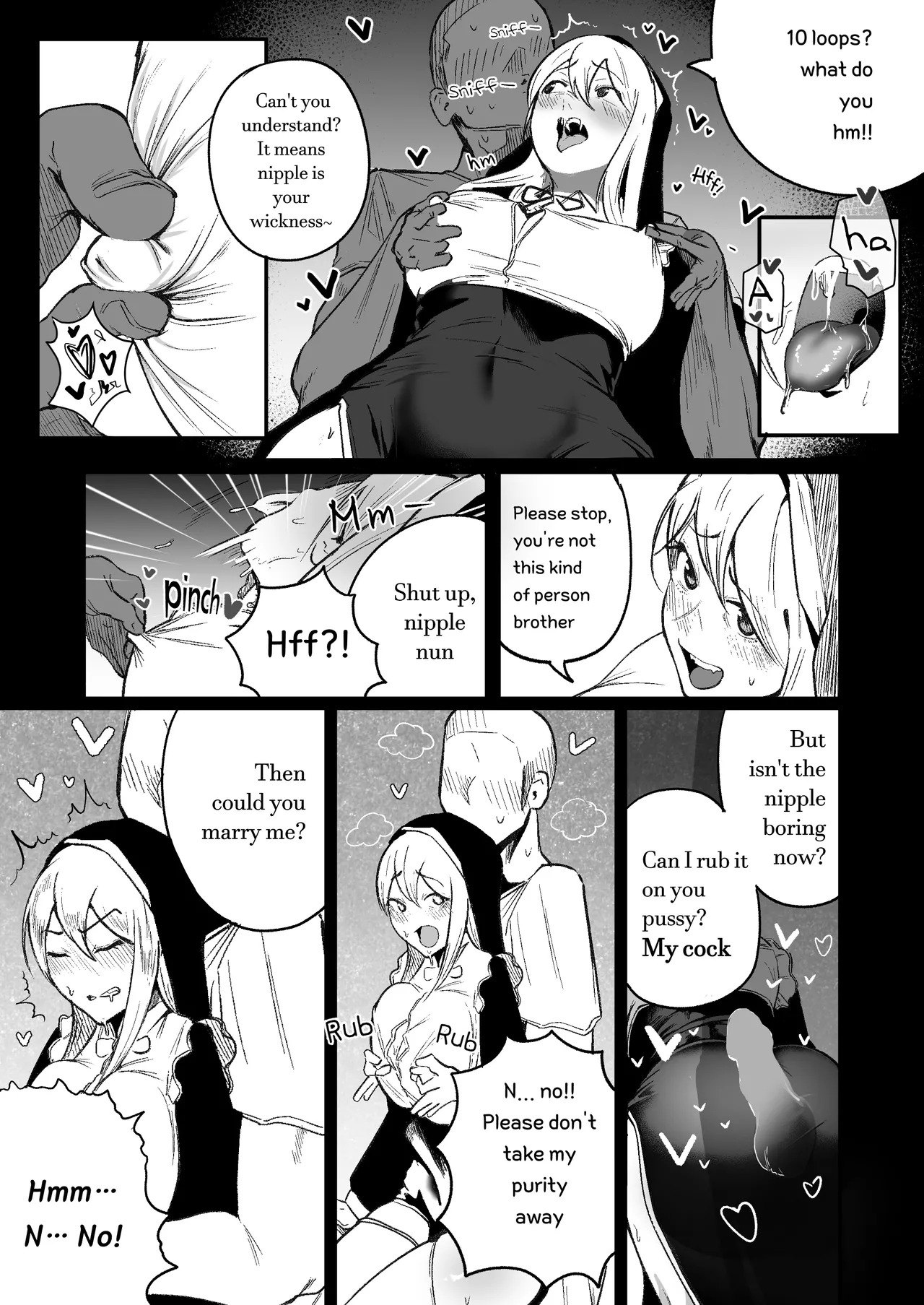 [Boole] Time Loop de Kaihatsu Sareru Sister | Timeloop and Sex and Nun [English] - Page 10