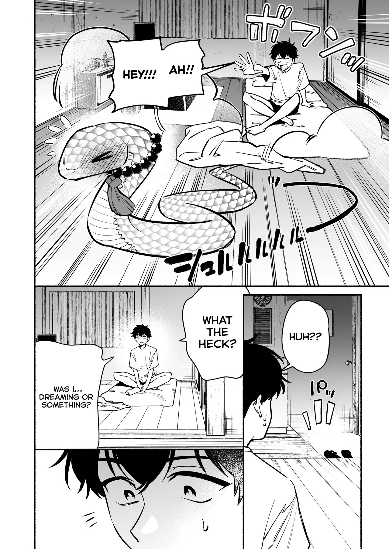 [Momofes (Oki Nagomi, Buki)] Hebigamisama ni Miirarete [English] [Kumoku] [Digital] - Page 42