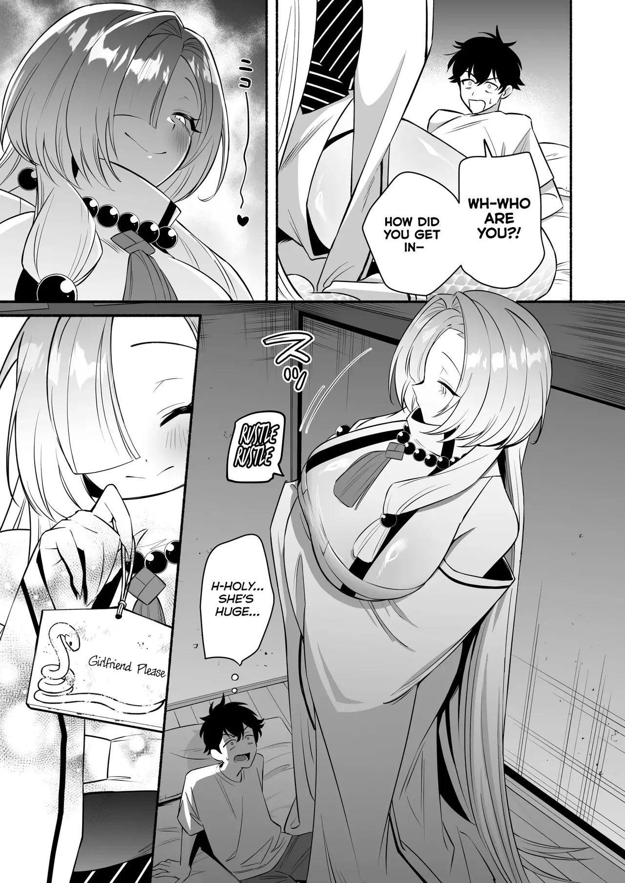 [Momofes (Oki Nagomi, Buki)] Hebigamisama ni Miirarete [English] [Kumoku] [Digital] - Page 9