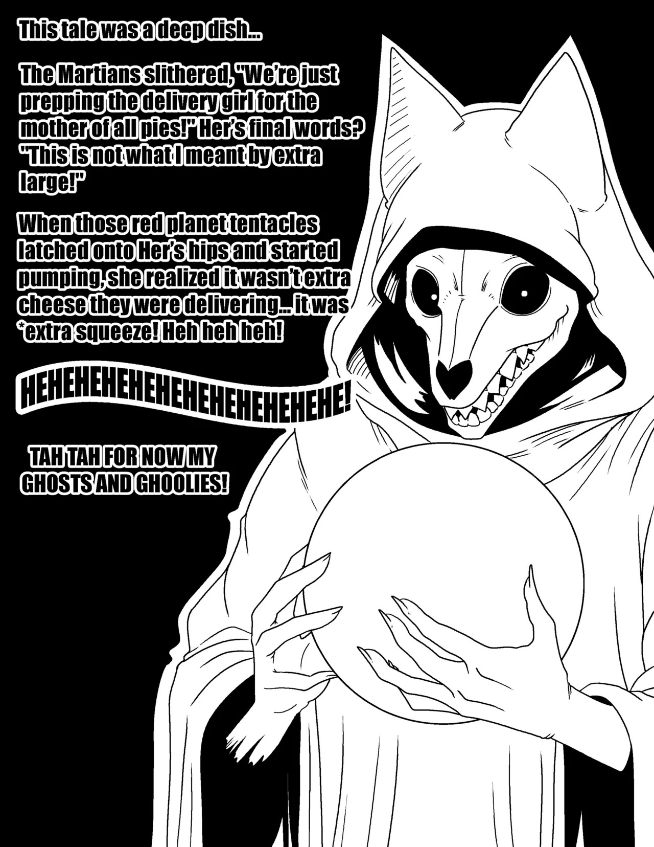 [Cleverfoxman] THE INVADED PIZZA WORKER AND THE PUMPER TENTACLES FROM MARS - Page 13
